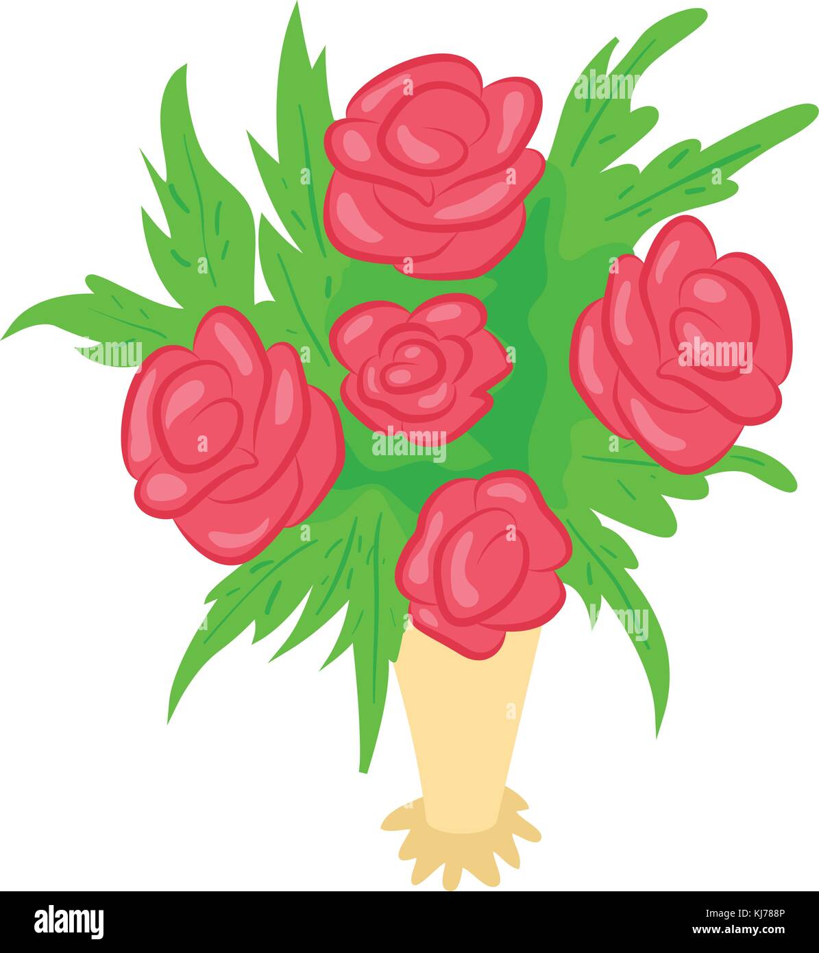Rose Icon Symbol 3d Style High Resolution Stock Photography And Images Alamy