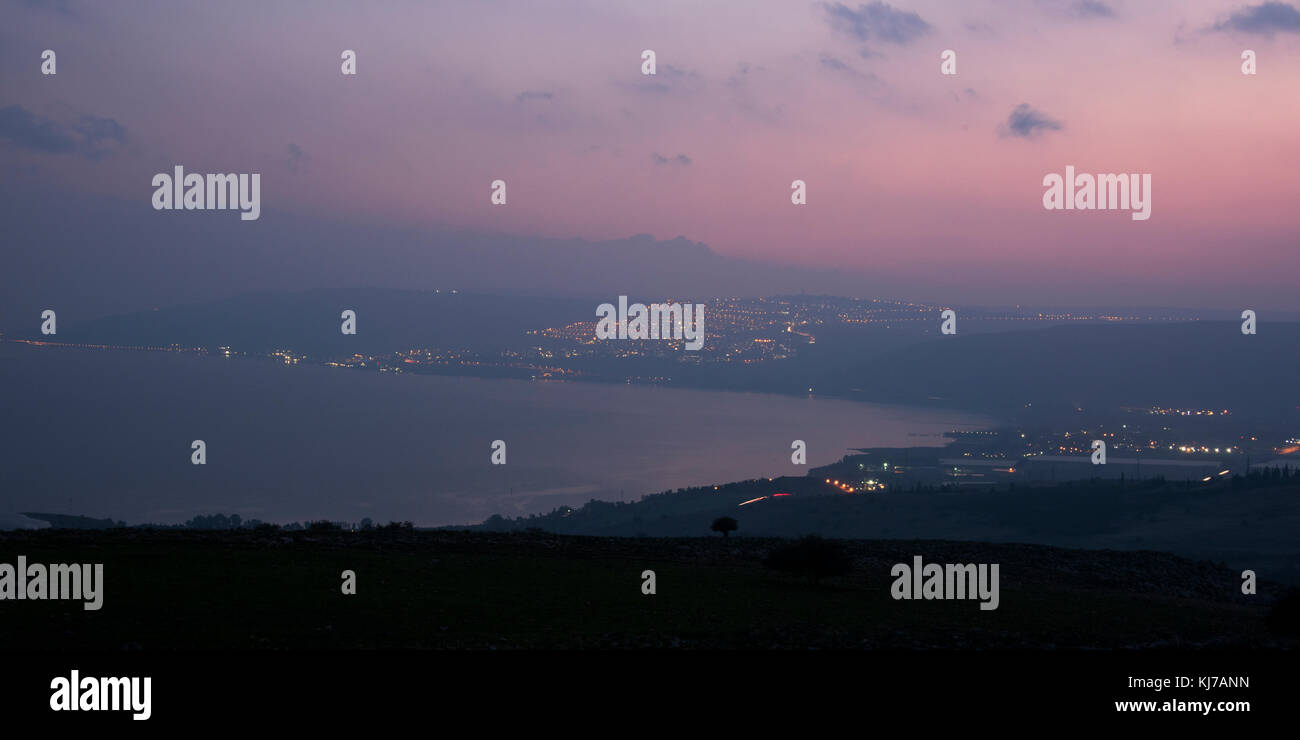 Sea of galilee israel sunset hi-res stock photography and images - Alamy