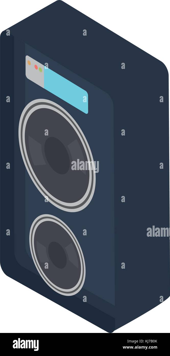 loudspeaker icon over white background vector illustration Stock Vector ...