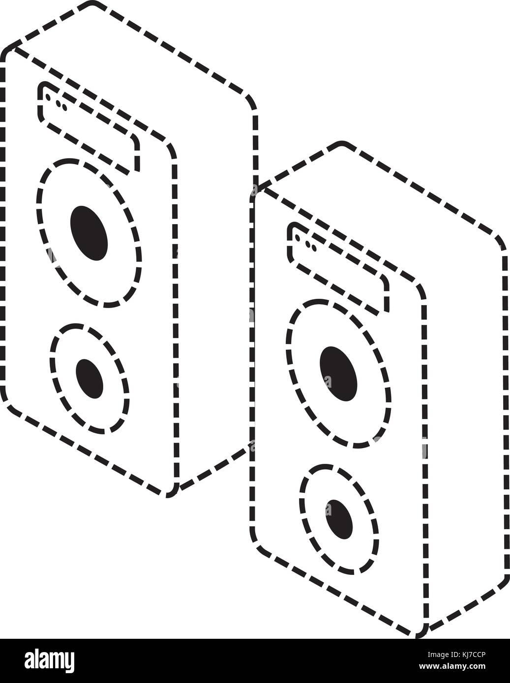 loudspeaker icon over white background vector illustration Stock Vector ...