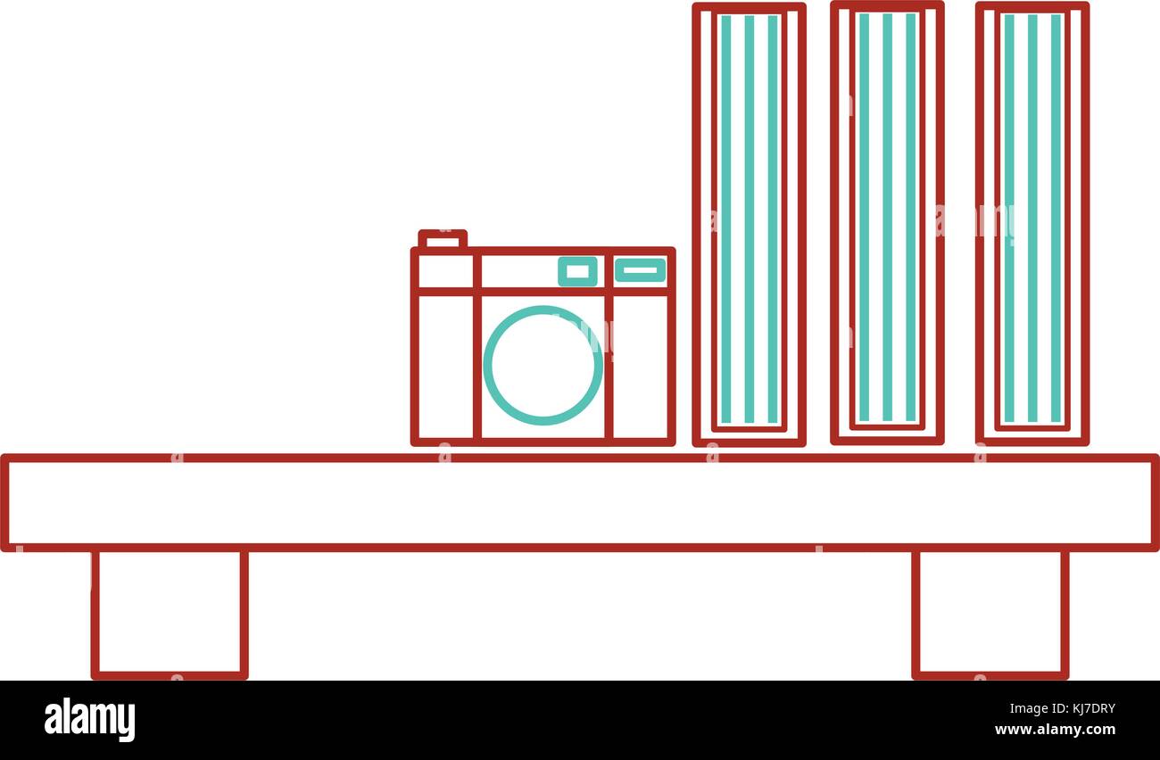 Furniture of home house and room theme Isolated design Vector illustration Stock Vector Image