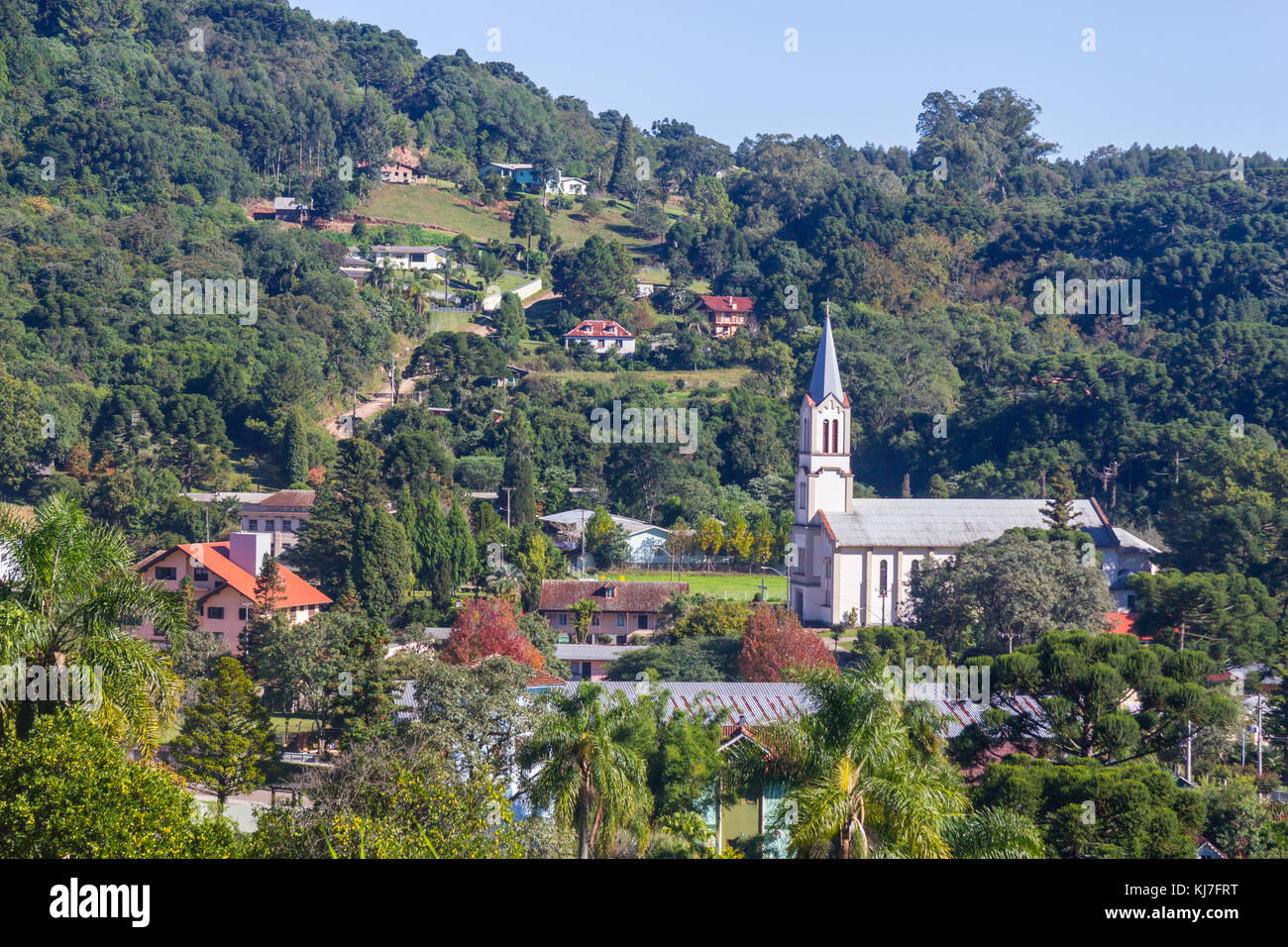 Linha Imperial village in Nova Petropolis, Rio Grande do Sul, Brazil ...