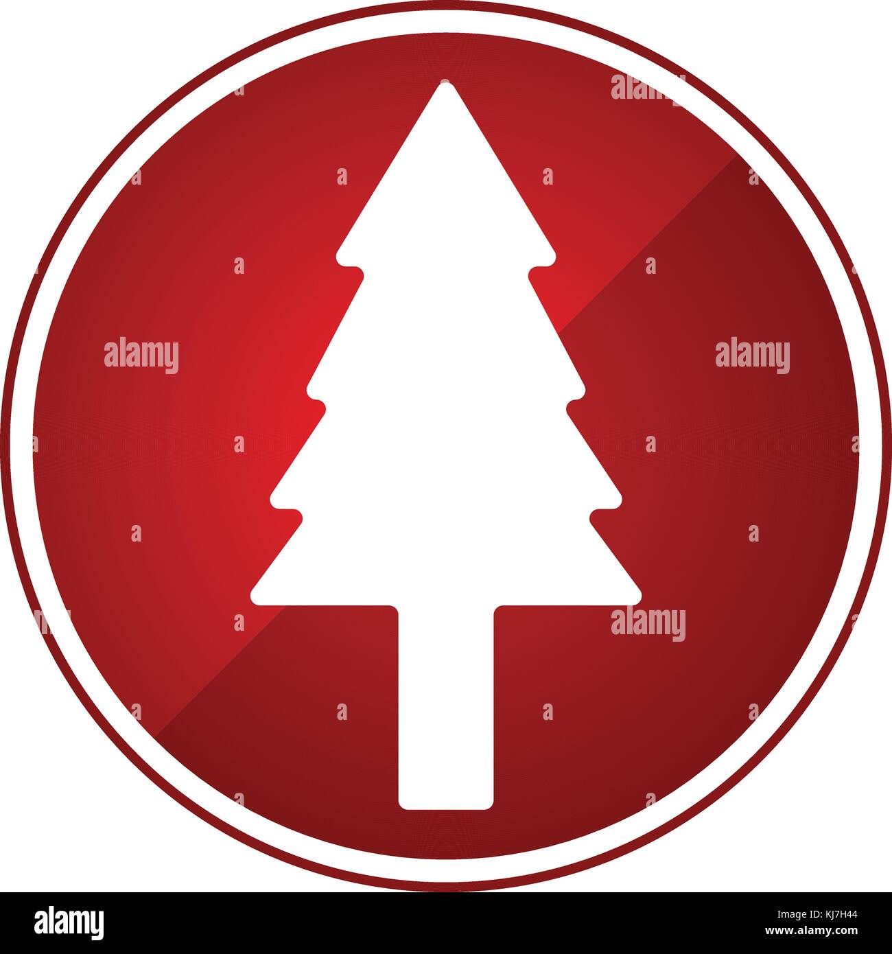 Christmas tree icon Stock Vector Image & Art - Alamy
