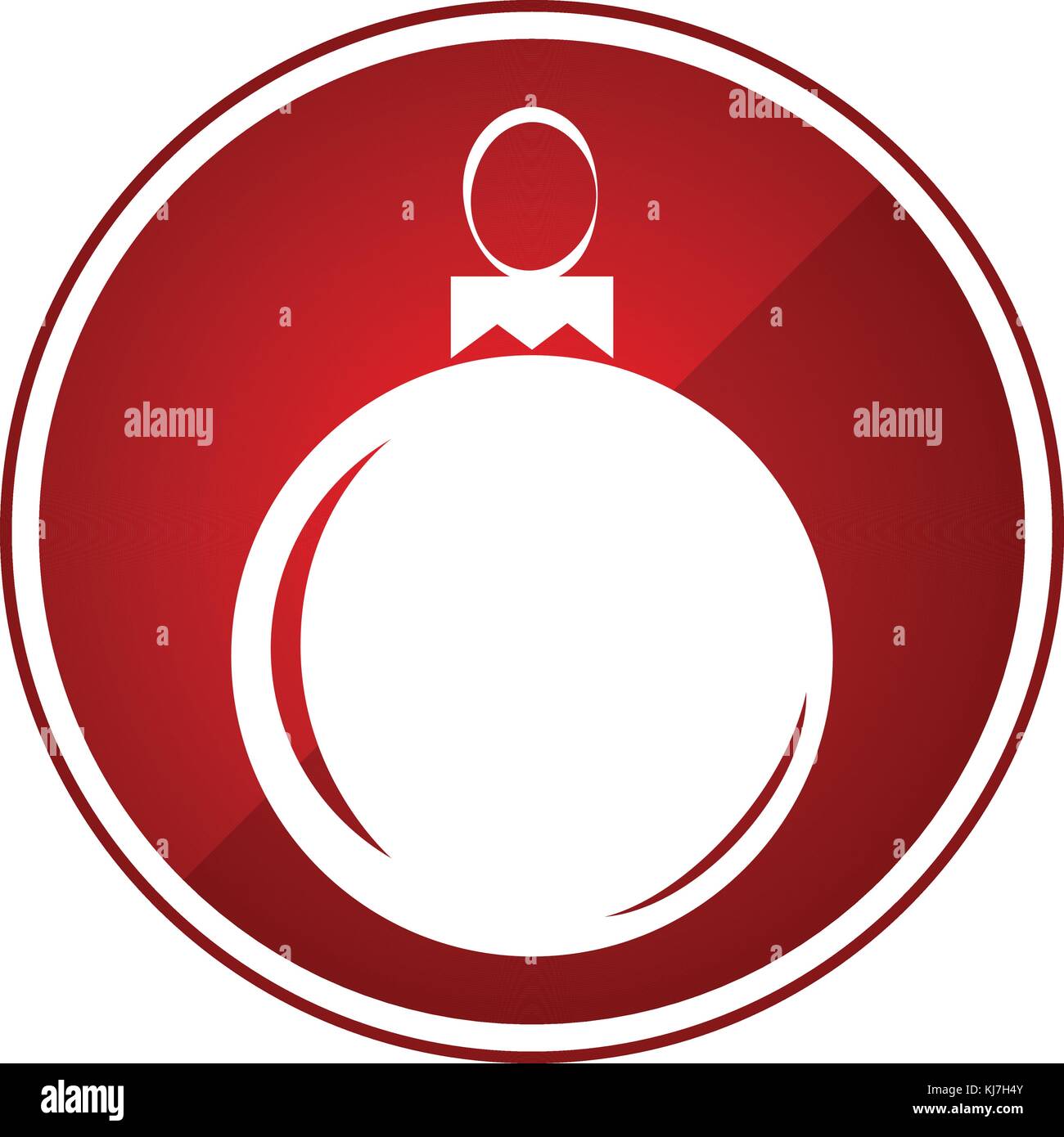 Christmas ball icon Stock Vector Image & Art - Alamy