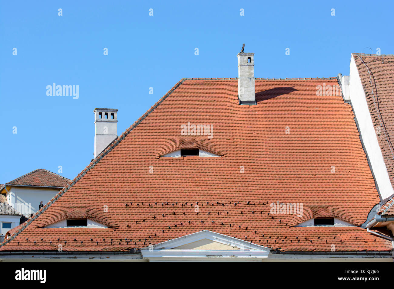 The City's Eyes Sibiu Hermannstadt Romania Art Print