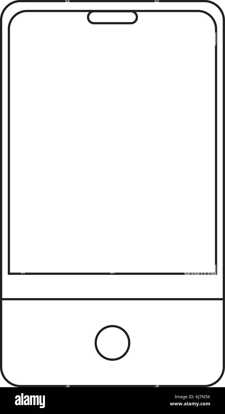 Isolated smartphone design Stock Vector Image & Art - Alamy