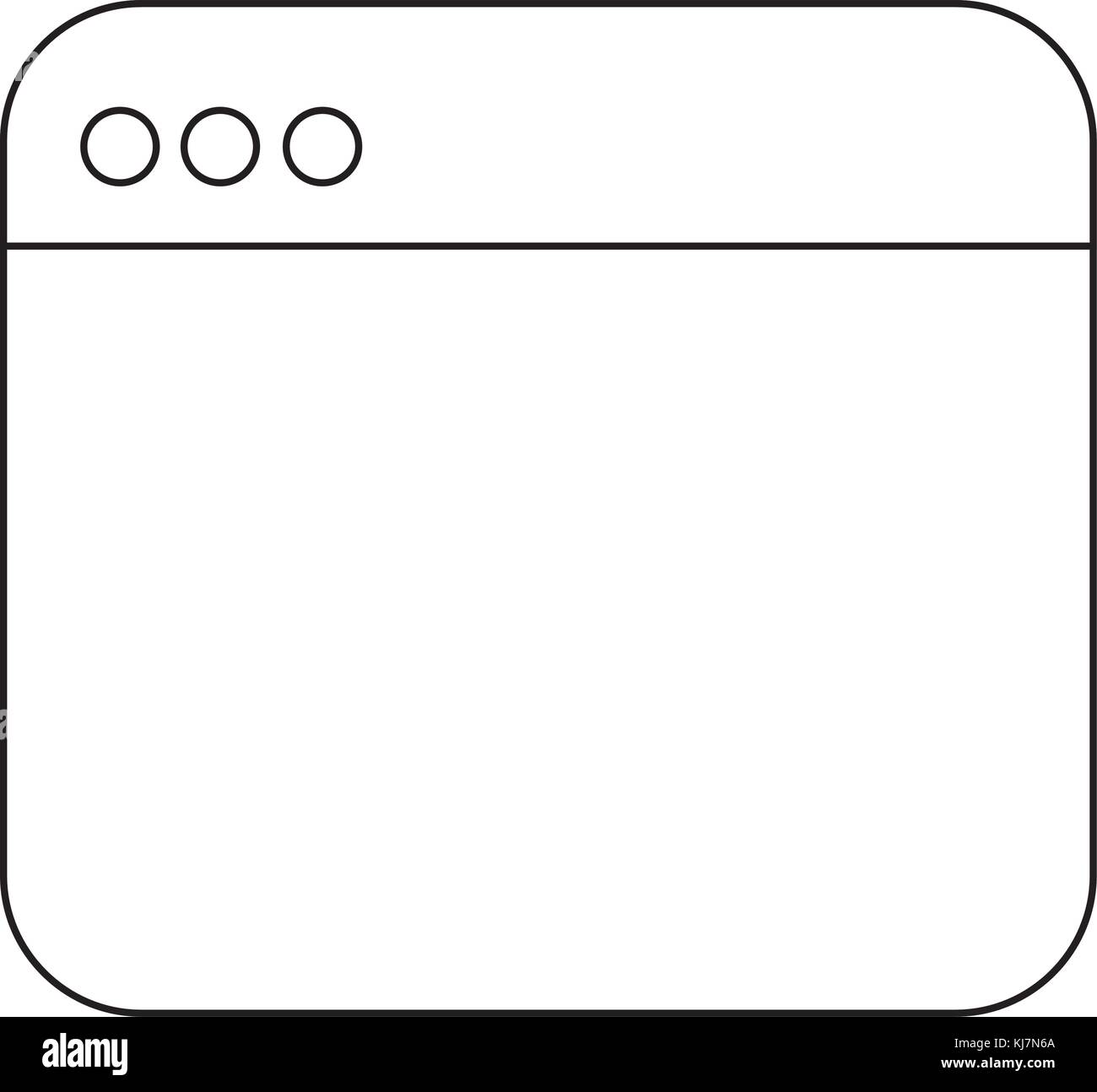 Isolated web design Stock Vector Image & Art - Alamy