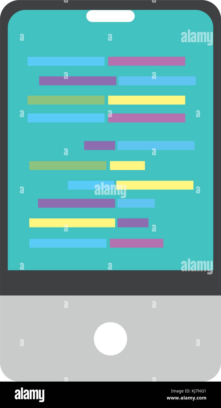 Isolated smartphone design Stock Vector Image & Art - Alamy