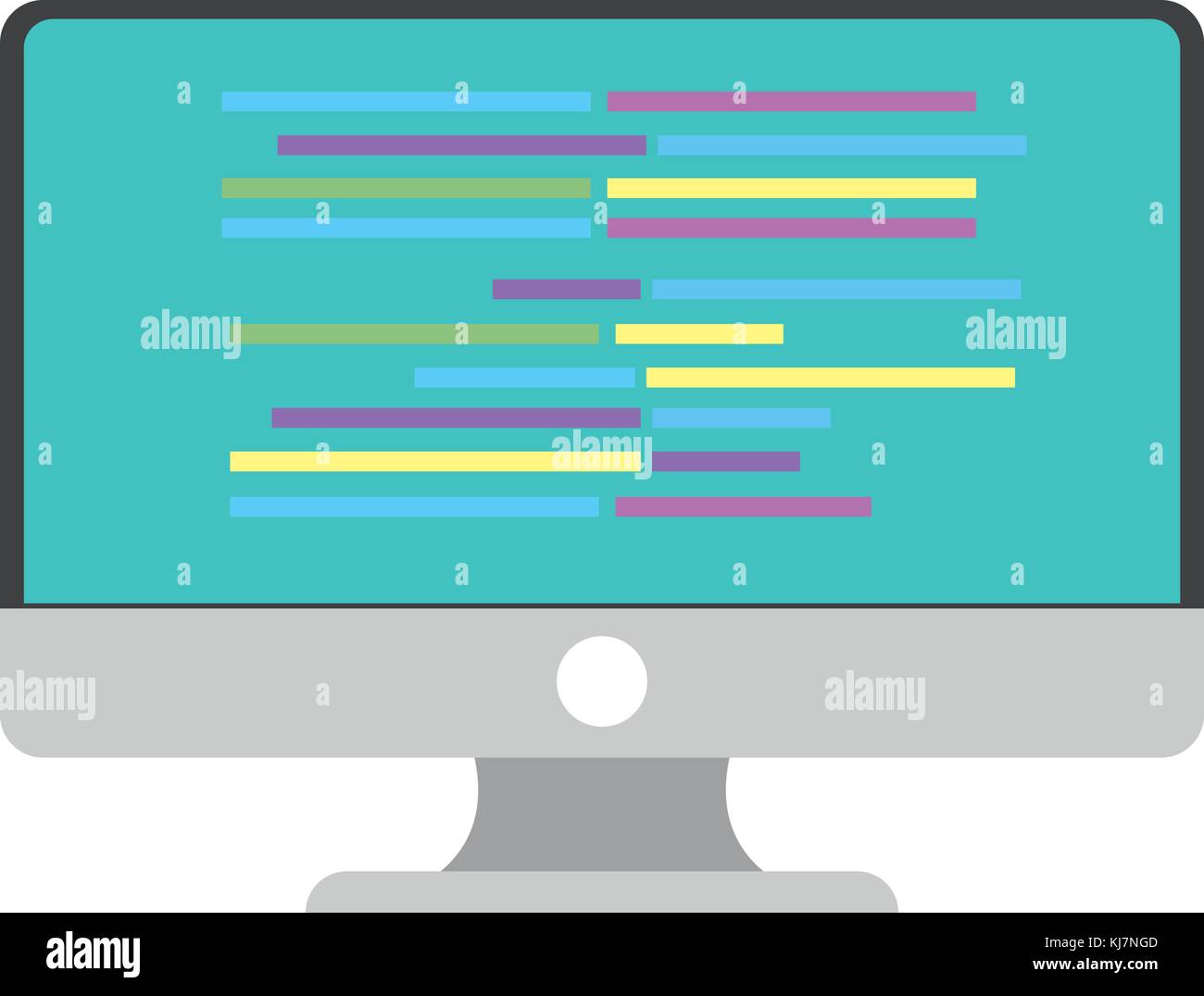 Computer Design Stock Image Isolated computer design Stock Vector Image & Art - Alamy