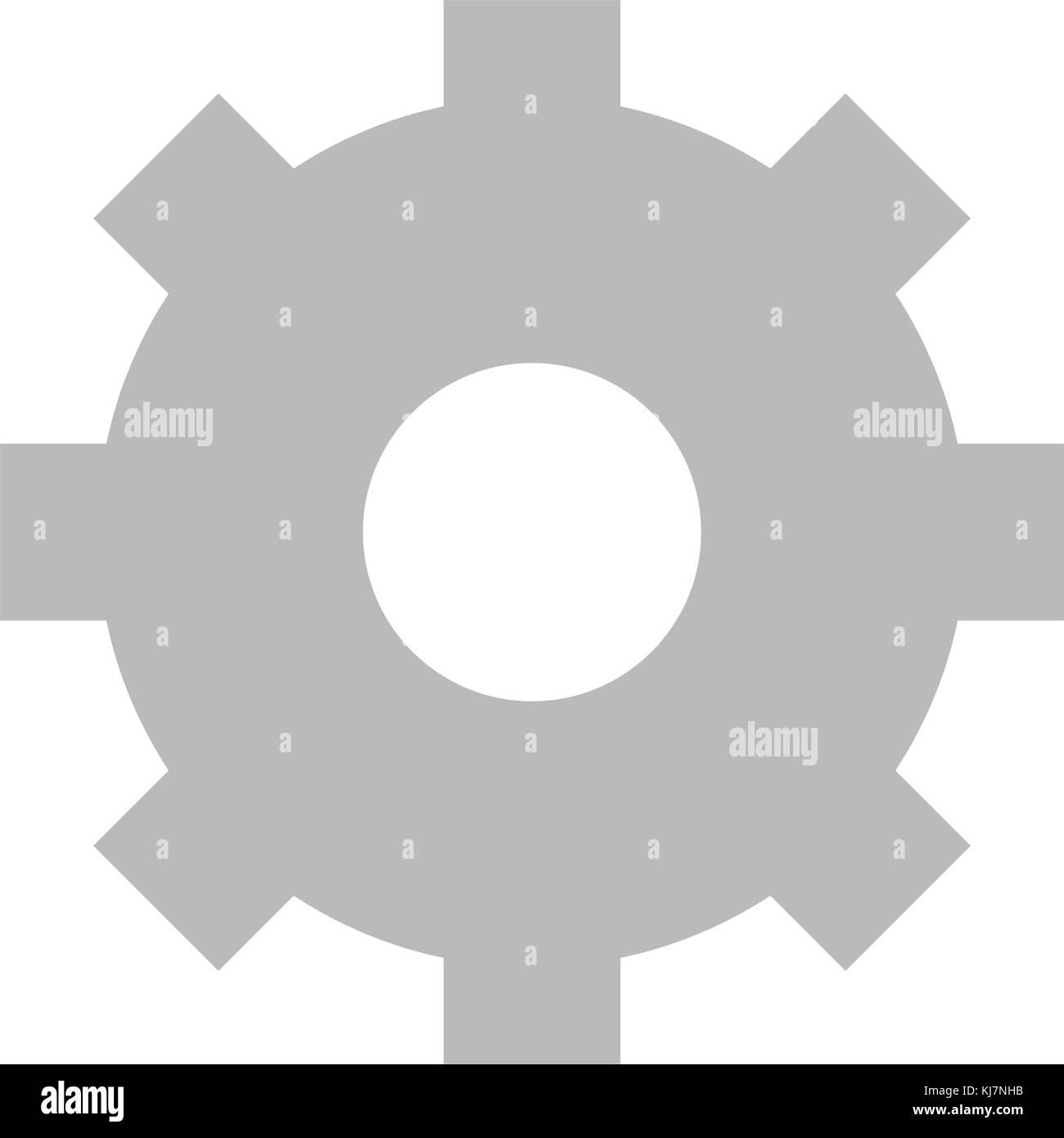 Isolated gear design Stock Vector Image & Art - Alamy