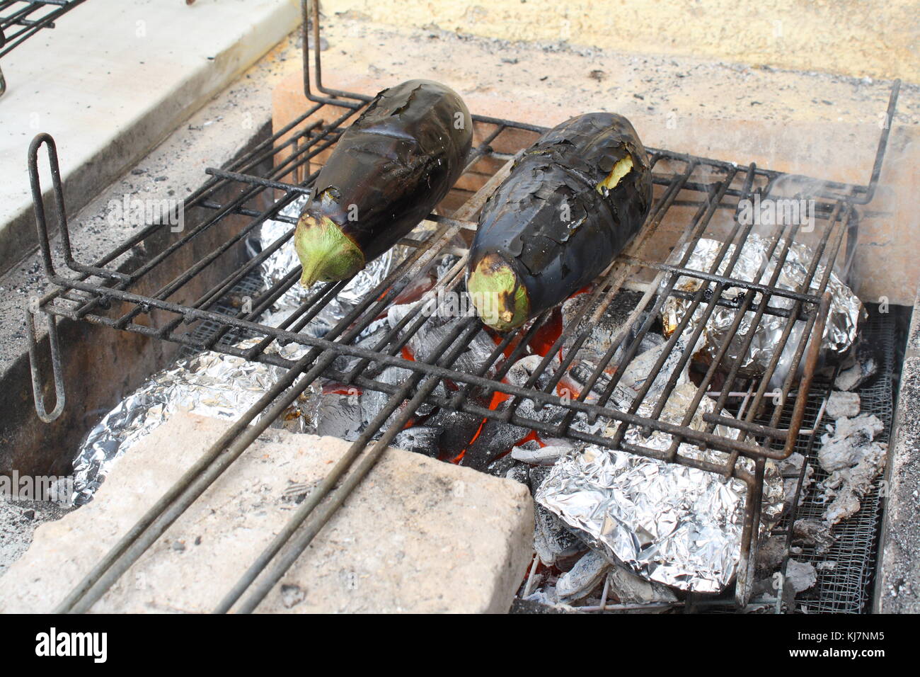 Burned eggplant hires stock photography and images Alamy