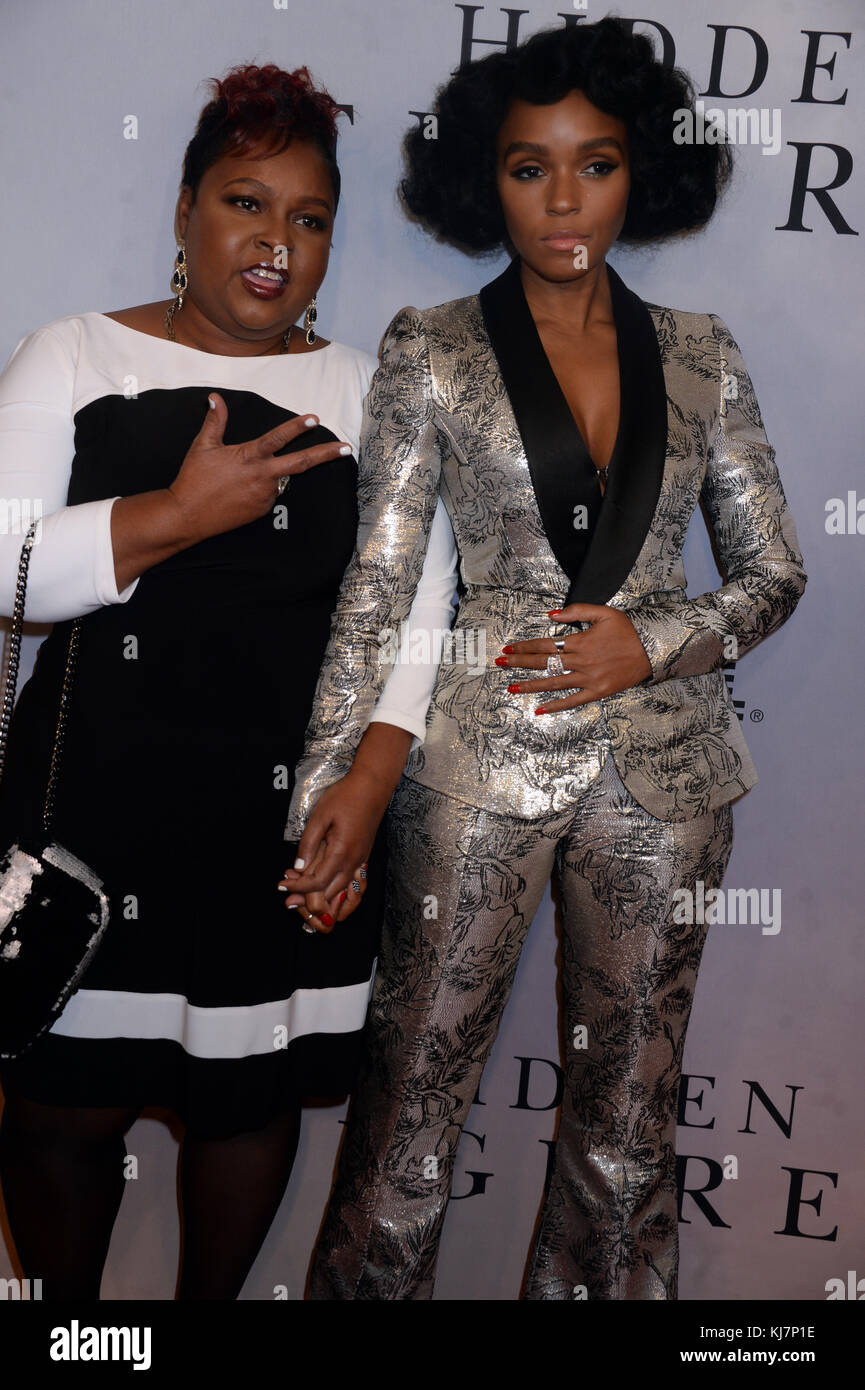 NEW YORK, NY - DECEMBER 10: Janelle Monae attends the 'Hidden Figures