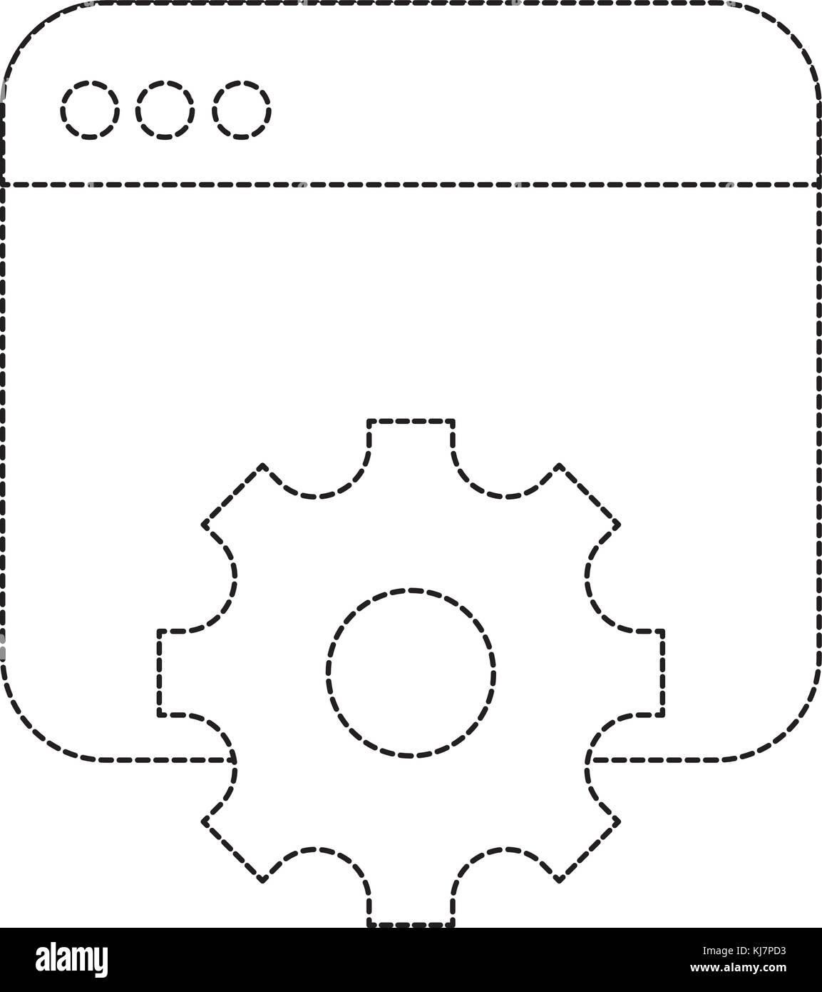 web and gear design Stock Vector Image & Art Alamy