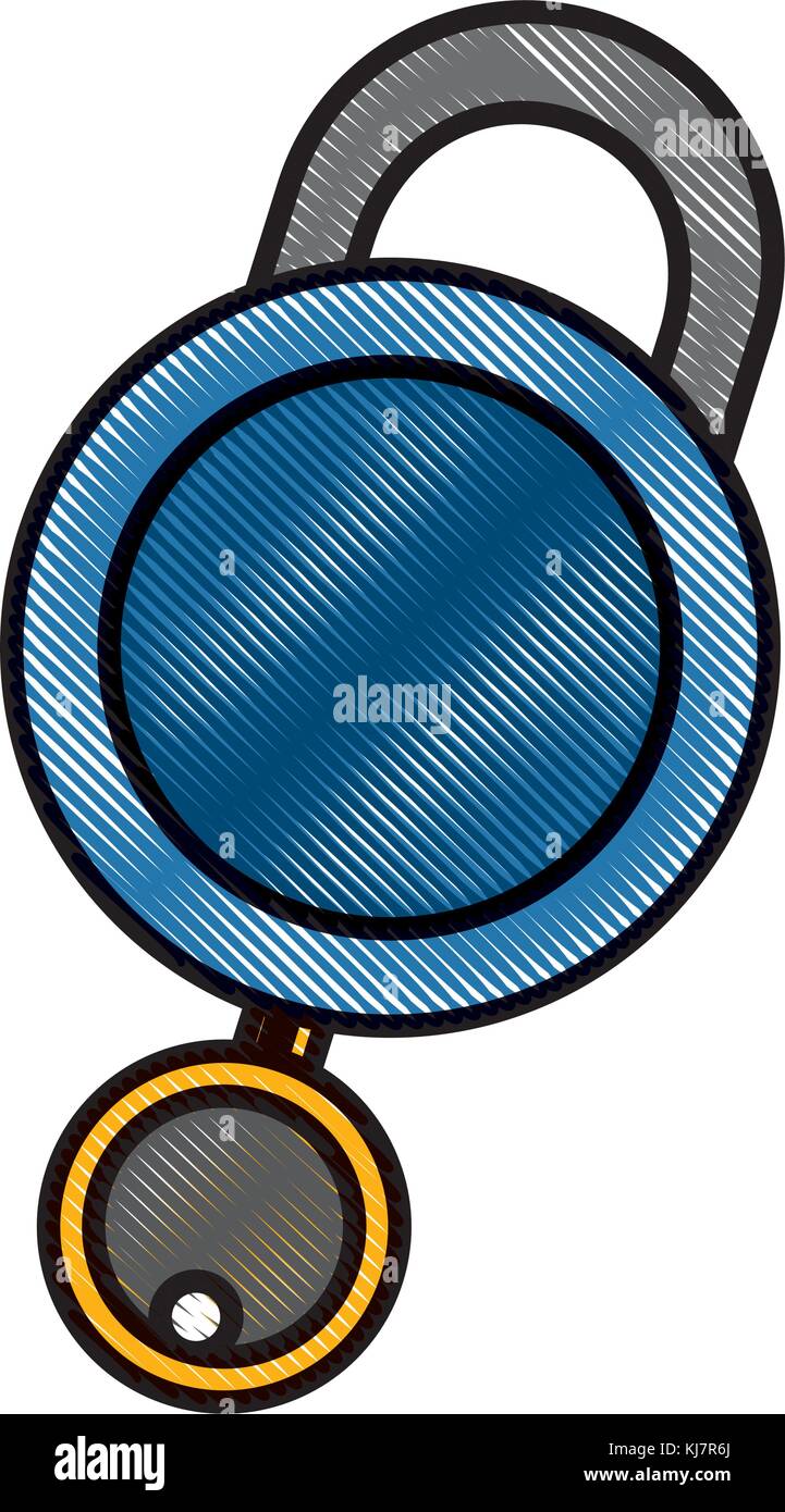 padlock and key Stock Vector Image & Art - Alamy