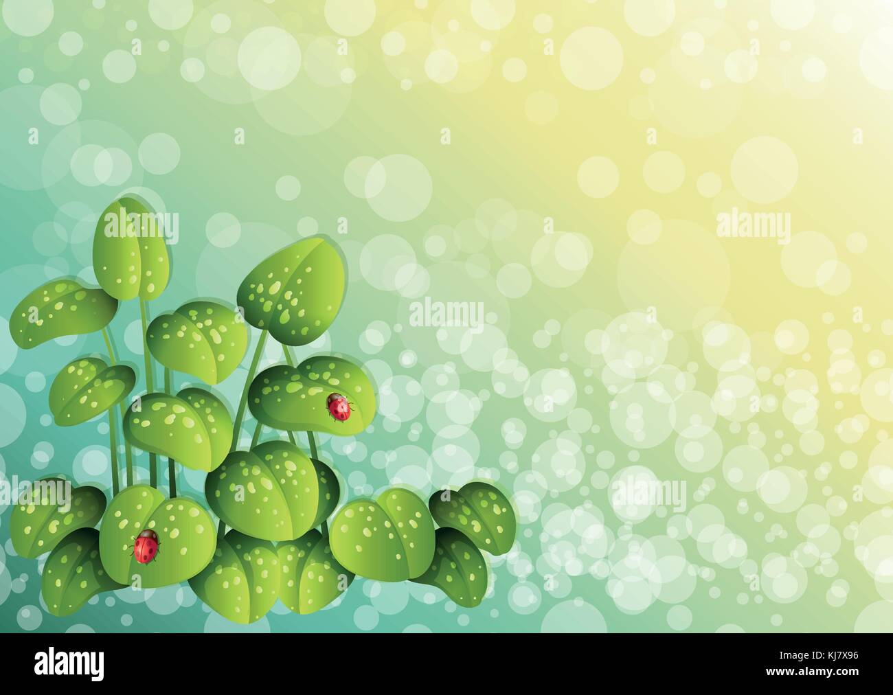 Illustration of a paper with plants and bugs Stock Vector Image & Art ...