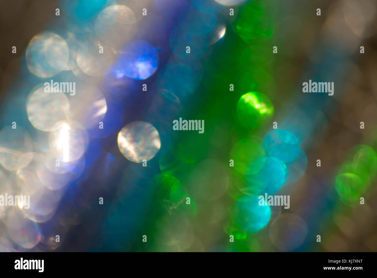 multicolored abstract lights background with bokeh Stock Photo