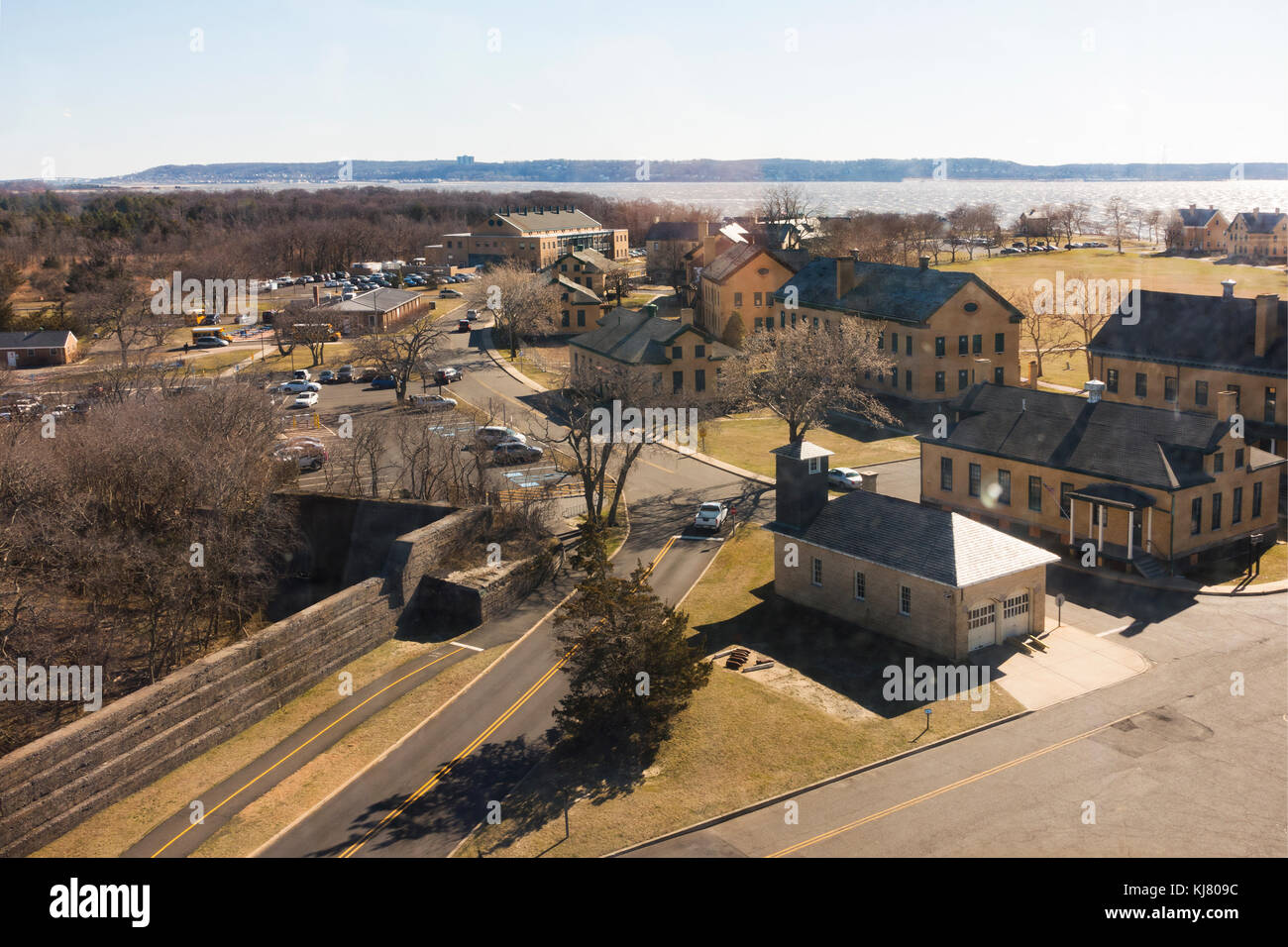 Fort Hancock and Sandy Hook proving ground New Jersey Stock Photo - Alamy