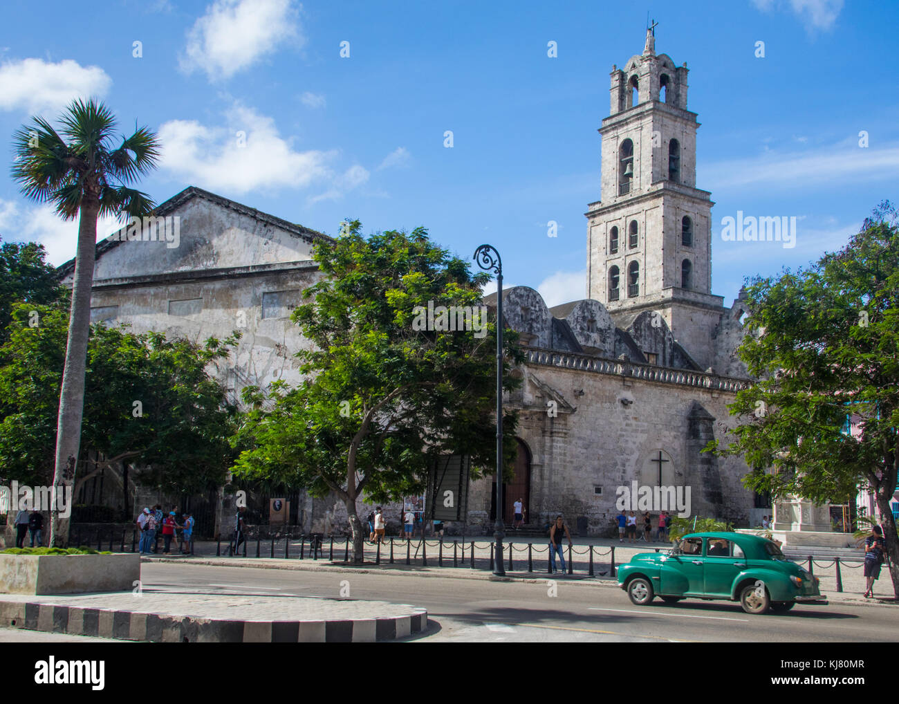 Basilica Menor de San Francisco de Asis, Havana, Cuba Stock Photo