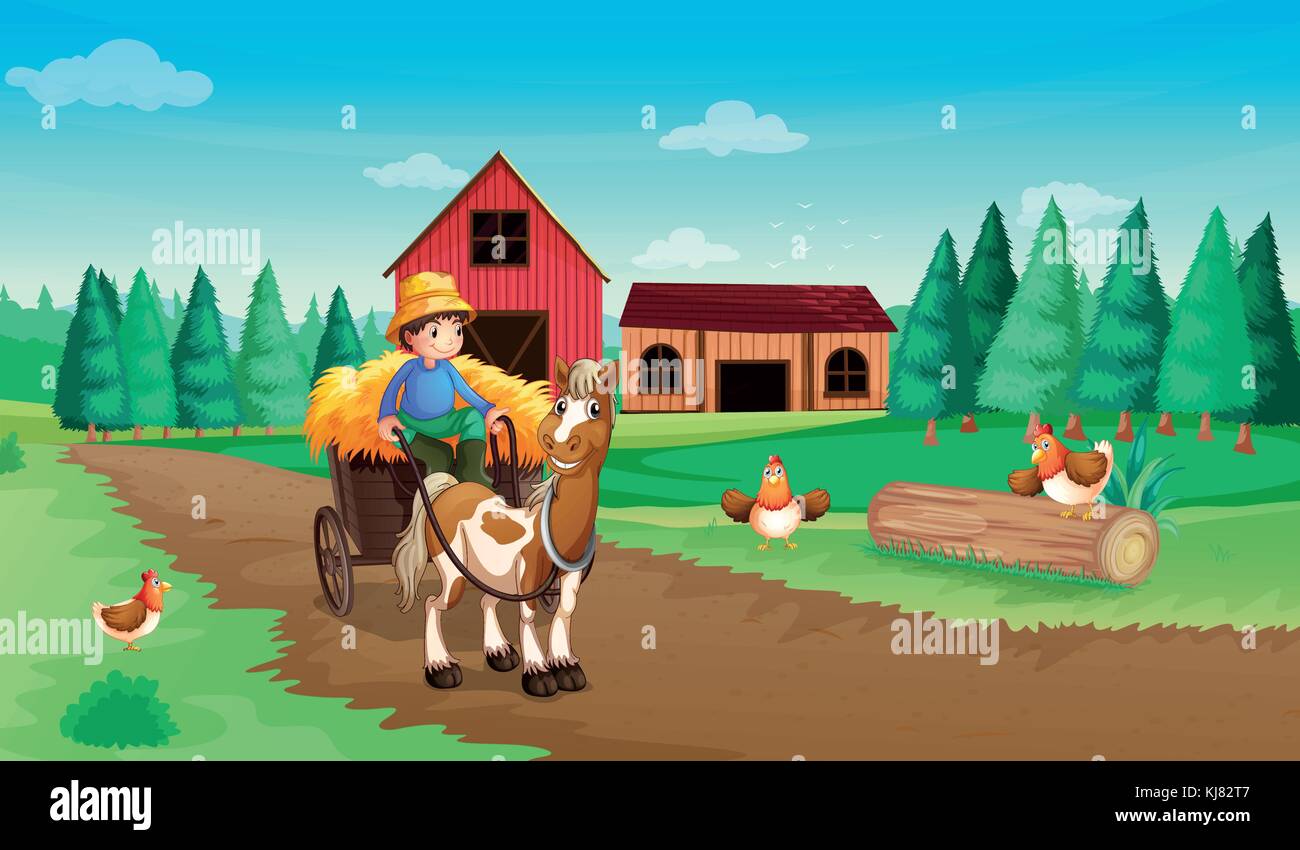 Gentleman farmer Stock Vector Images - Alamy