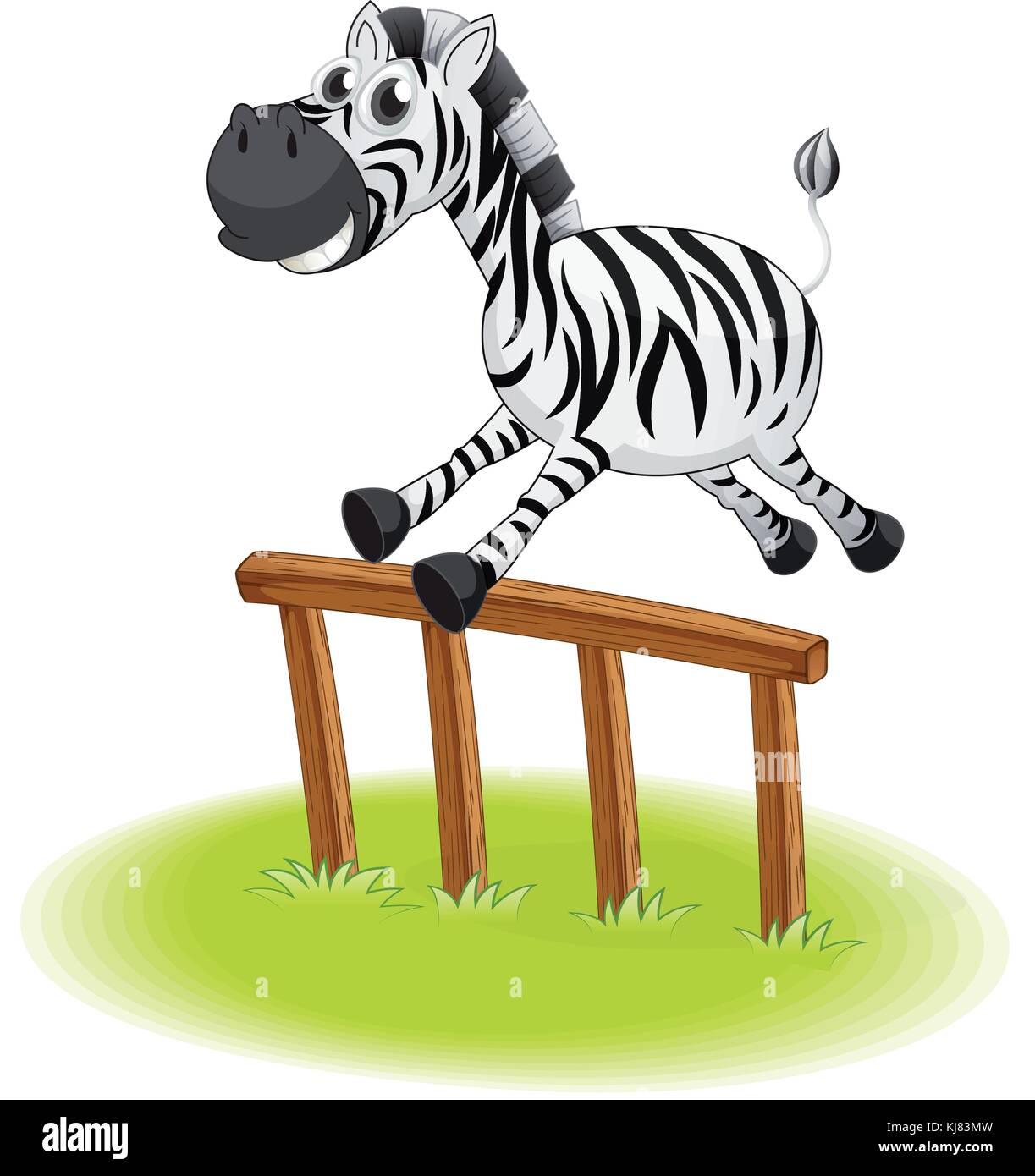 Four legged jumping animal Stock Vector Images Alamy