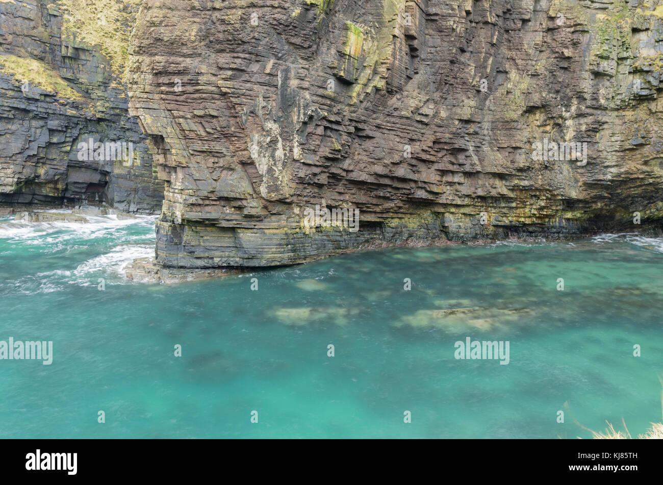 whaligoe steps, Caithness, Scotland Stock Photo Alamy