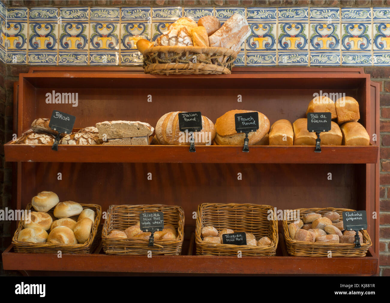 Teixeira S Bakery Newark Nj Stock Photo Alamy