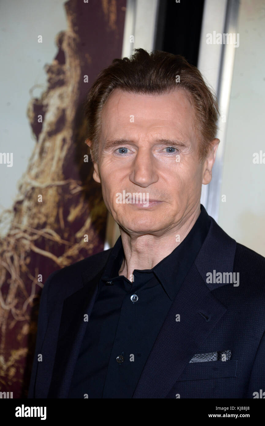 NEW YORK, NY - DECEMBER 07: Liam Neeson attends the 'A Monster Calls ...