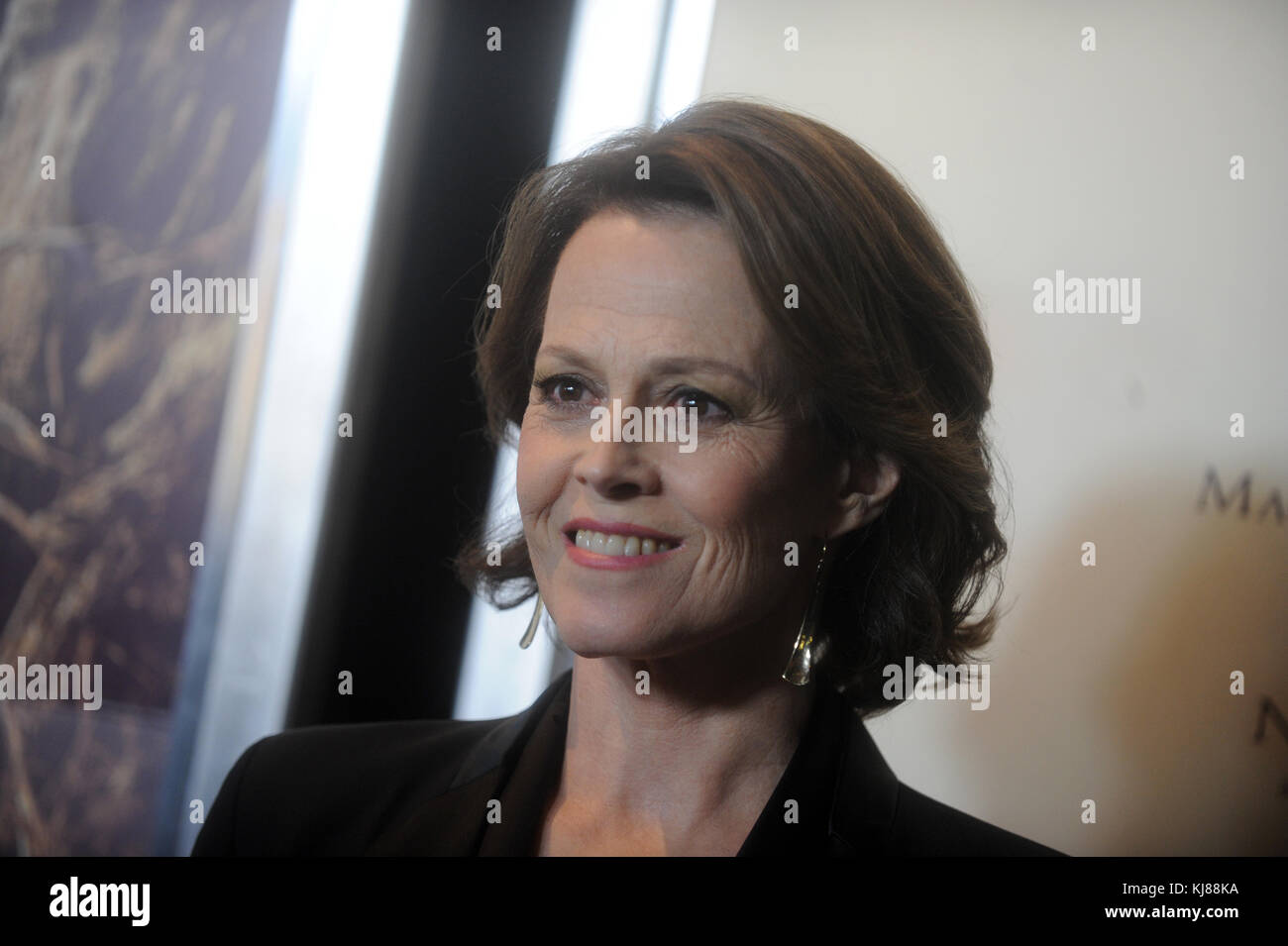 NEW YORK, NY - DECEMBER 07: Sigourney Weaver attends the 'A Monster ...