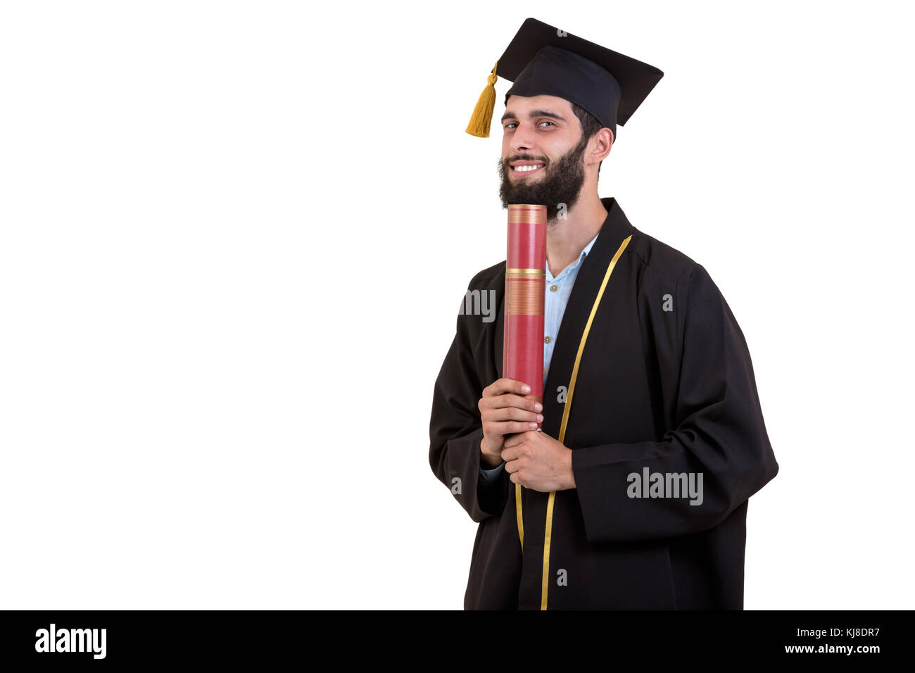 Graduate wearing academic gown hi-res stock photography and images - Alamy