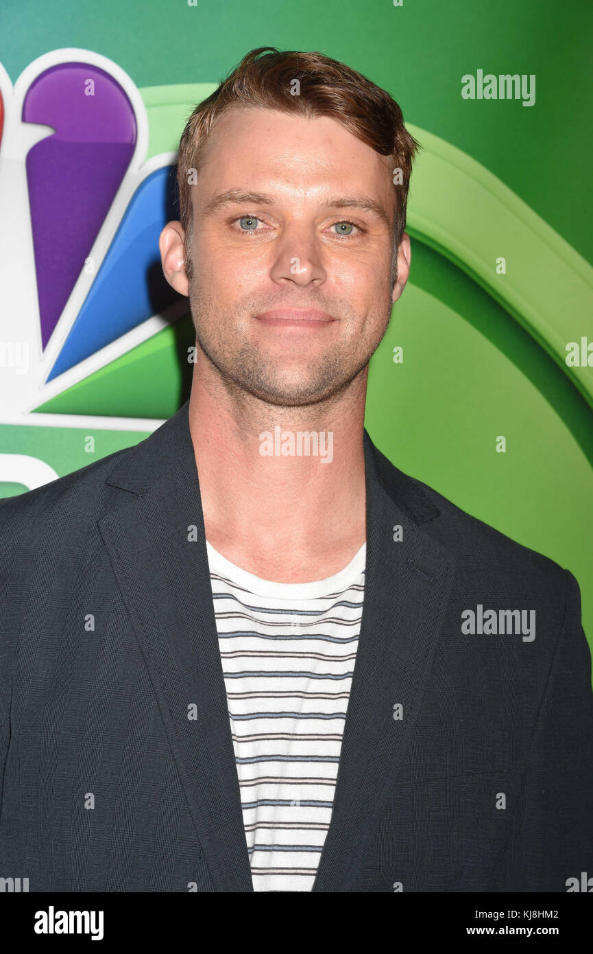 BEVERLY HILLS, CA - AUGUST 02 :Jesse Spencer arrives at the 2016 Summer TCA Tour - NBCUniversal Press Tour Day 1 at The Beverly Hilton Hotel on August 2, 2016 in Beverly Hills, California.   People:  Jesse Spencer Stock Photo