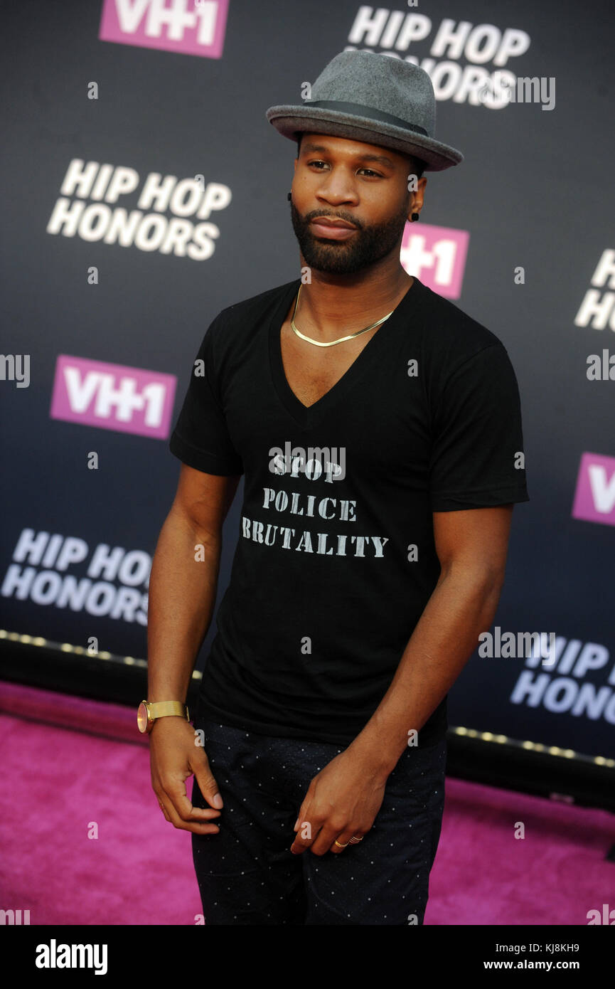 NEW YORK, NY - JULY 11: Johnny Ray Gill attends the 2016 VH1 Hip Hop Honors: All Hail The Queens