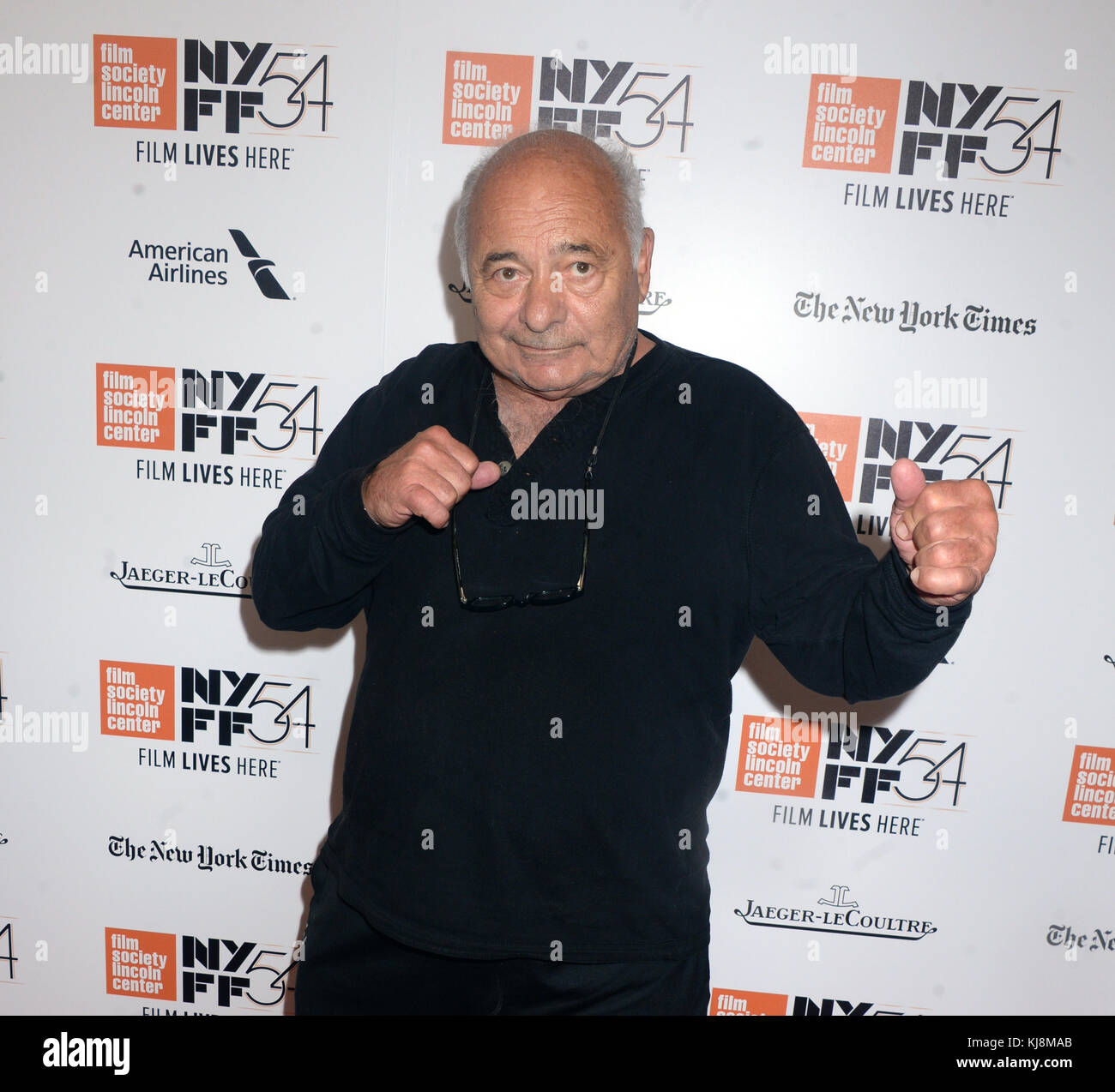 NEW YORK, NY - OCTOBER 08: Burt Young  attend the premiere of '20th Century Women' at the 54th New York Film Festival on October 8, 2016 in New York City.   People:  Burt Young Stock Photo