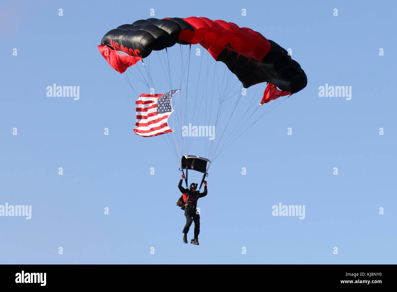 United States Army Special Operations Command’s Black Daggers Parachute ...