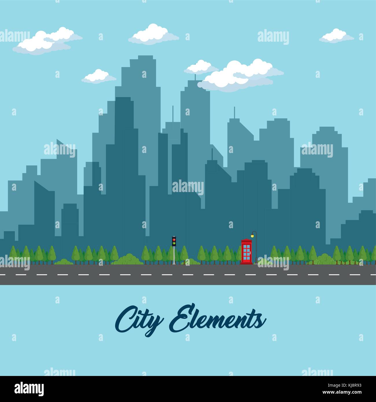 urban city landscape Stock Vector Image & Art - Alamy