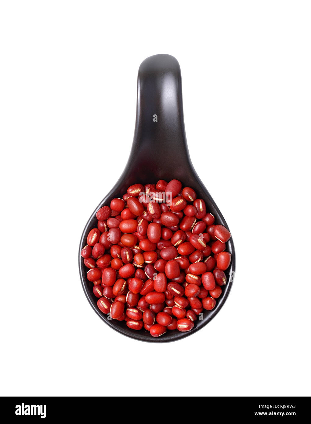 Kidney beans, Red kidney bean in spoon Stock Photo Alamy