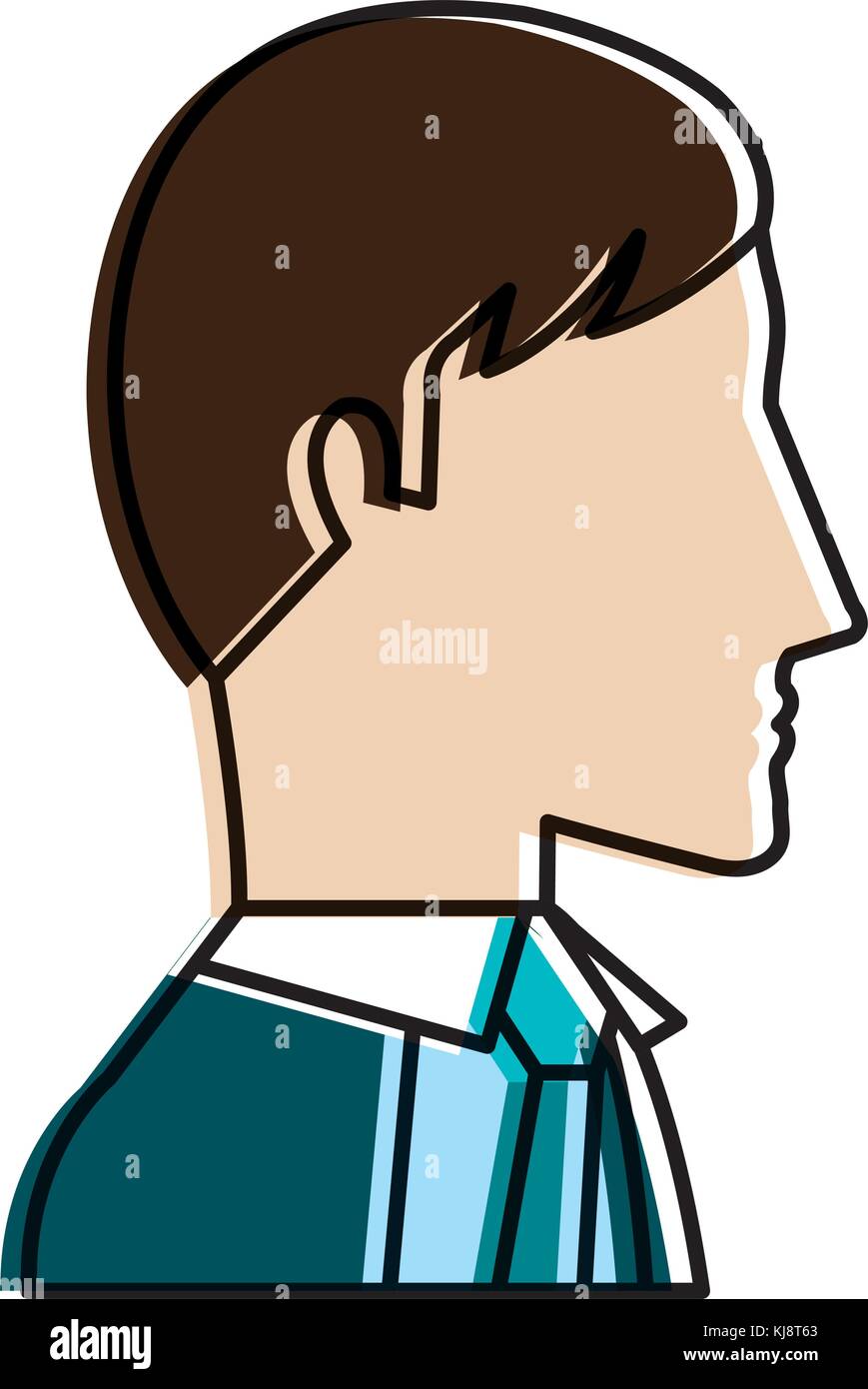businessman profile avatar character Stock Vector Image & Art - Alamy