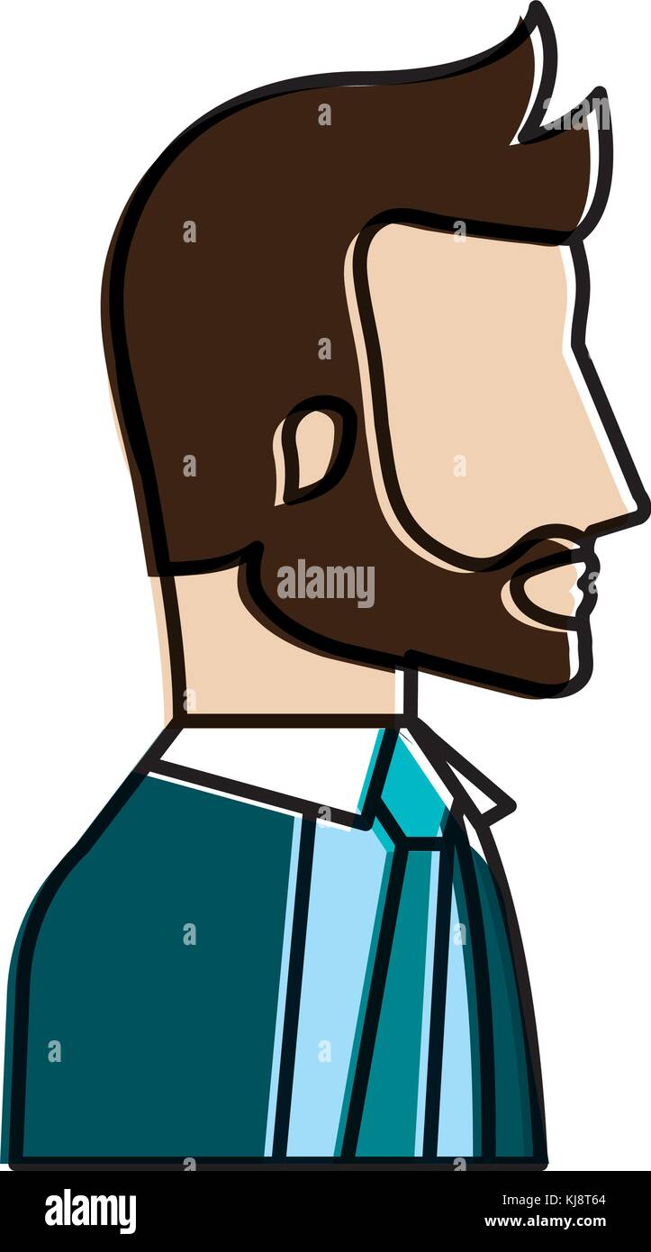 businessman profile avatar character Stock Vector Image & Art - Alamy