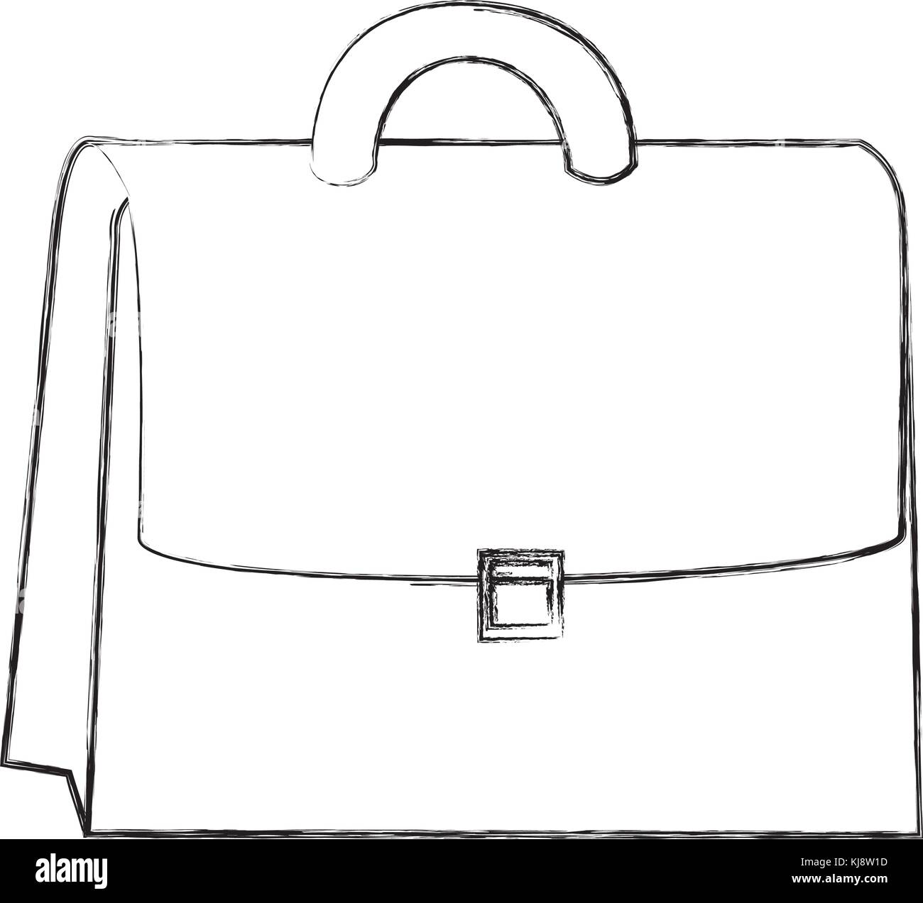 sketch draw suitcase cartoon Stock Vector Image & Art Alamy