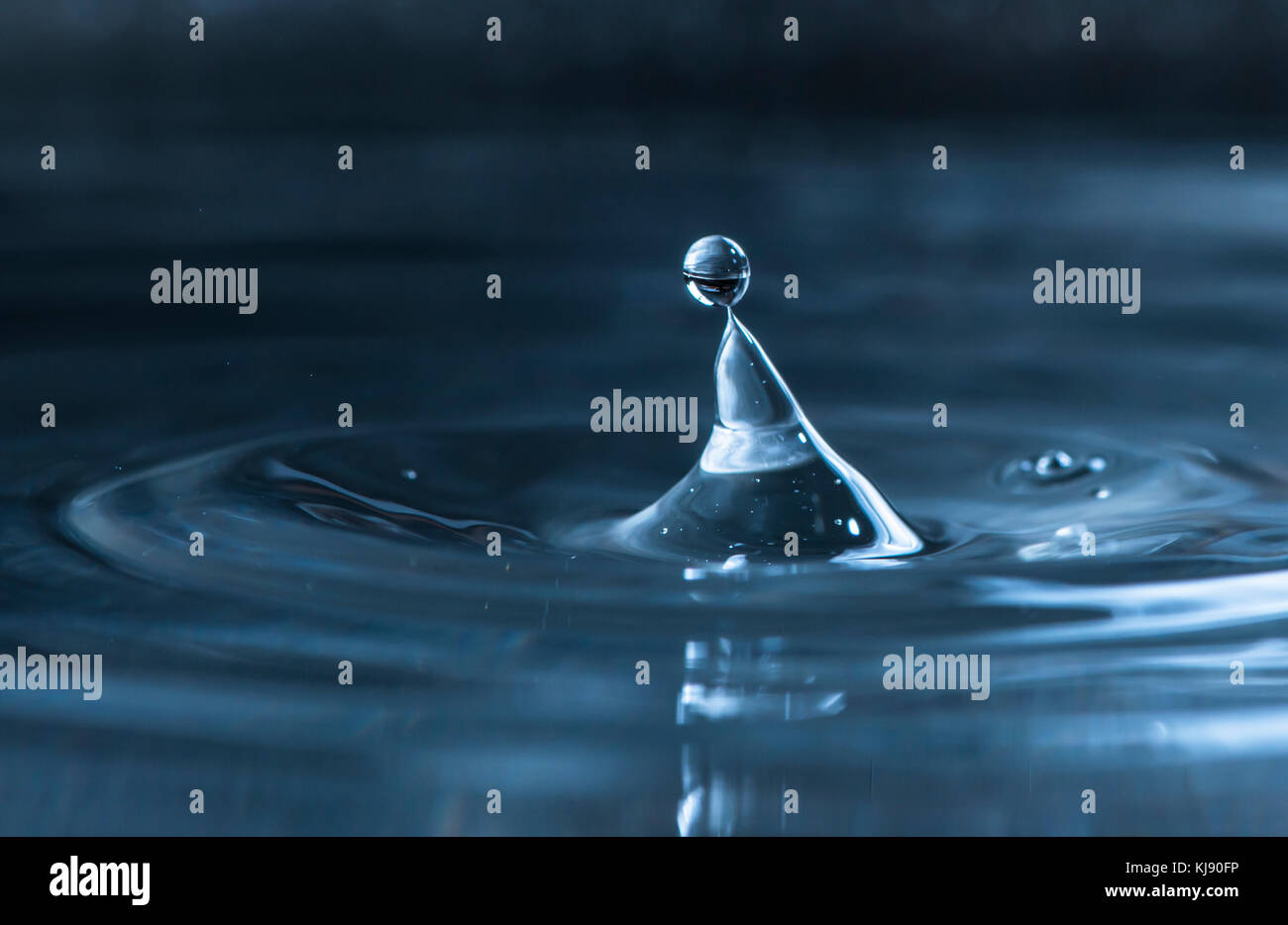 Water drops close up. Macro shot drops Stock Photo - Alamy
