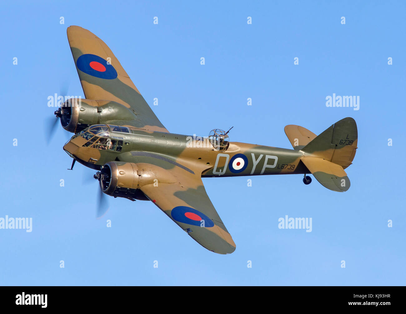 Bristol Blenheim bomber 001 Stock Photo