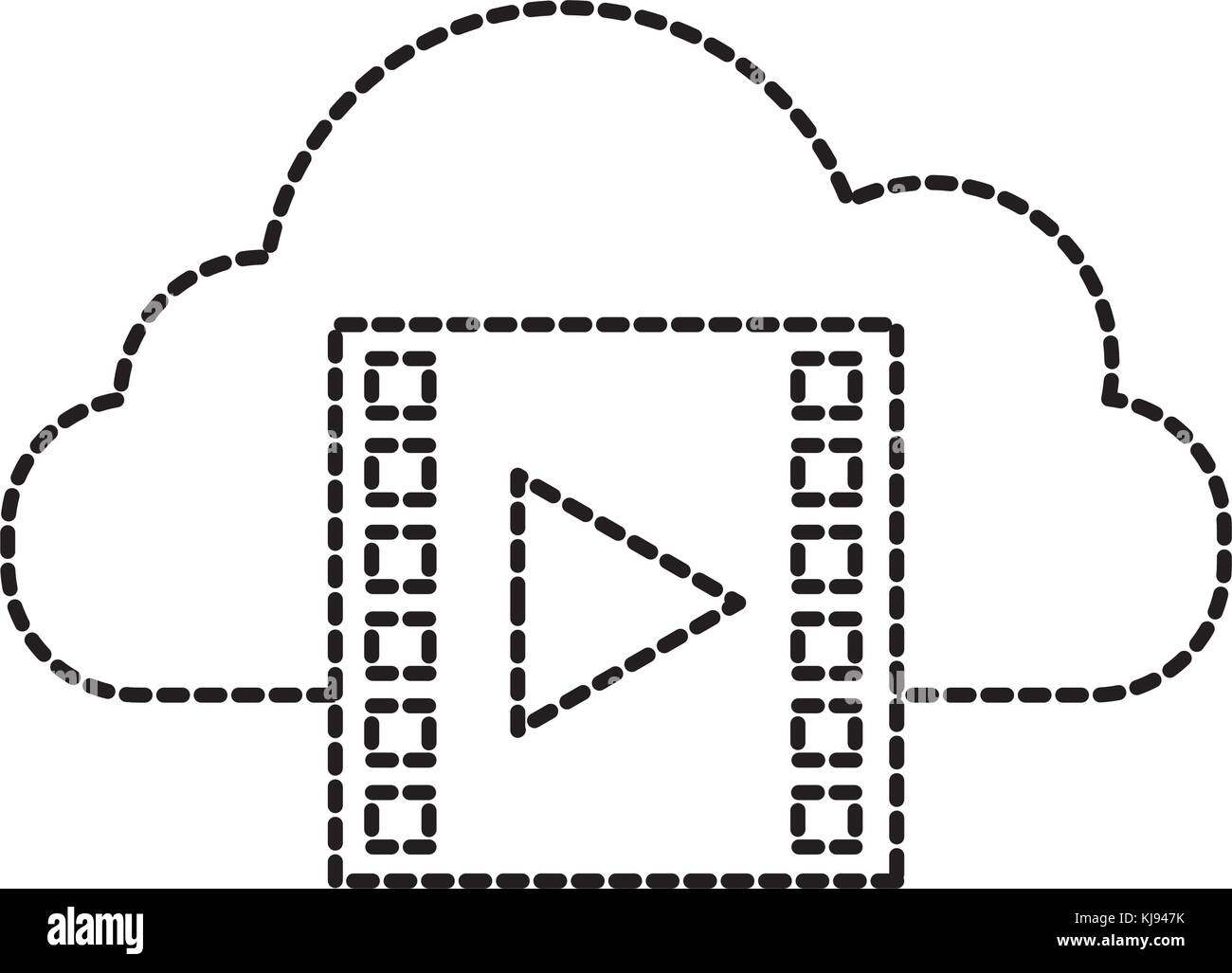 cloud computing film movie video Stock Vector Image & Art Alamy