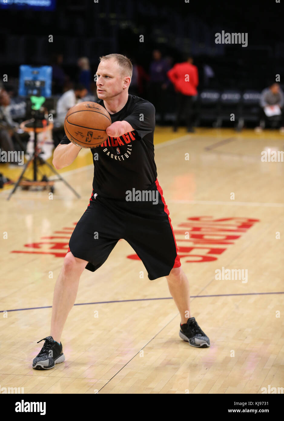 Los Angeles, CA, USA. 21st Nov, 2017. Assistant coach Nate Loenser