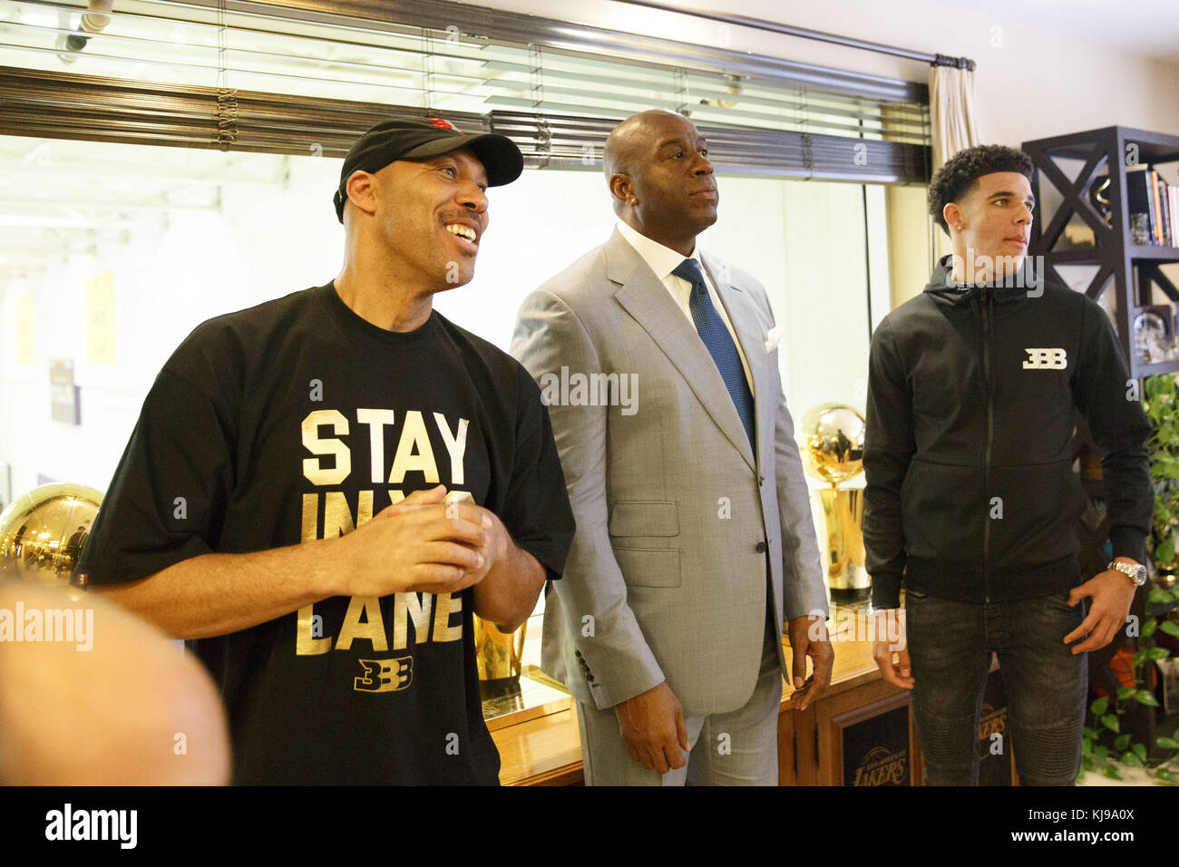 Lavar ball lonzo hi-res stock photography and images - Alamy