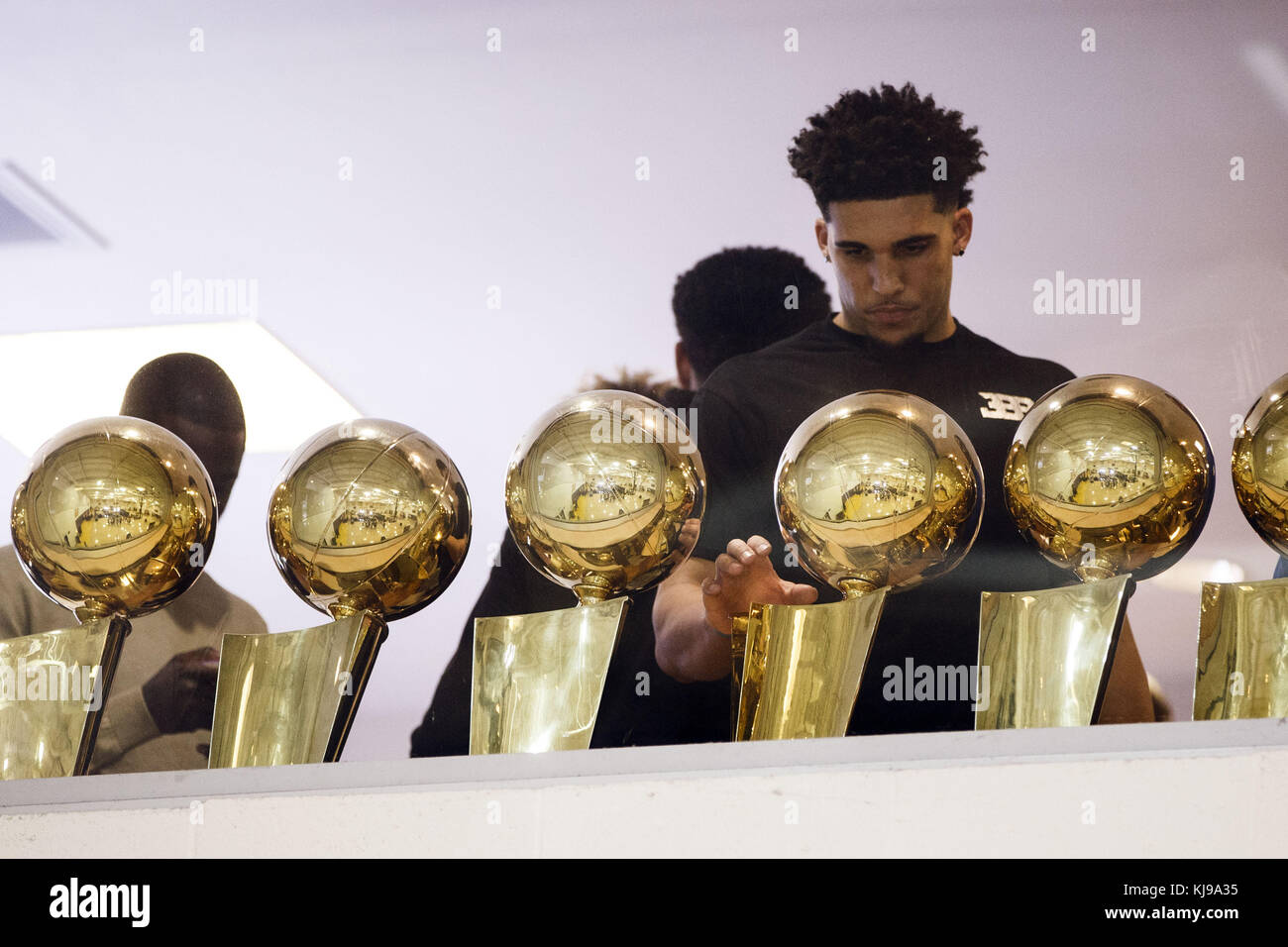 Liangelo ball hi-res stock photography and images - Alamy