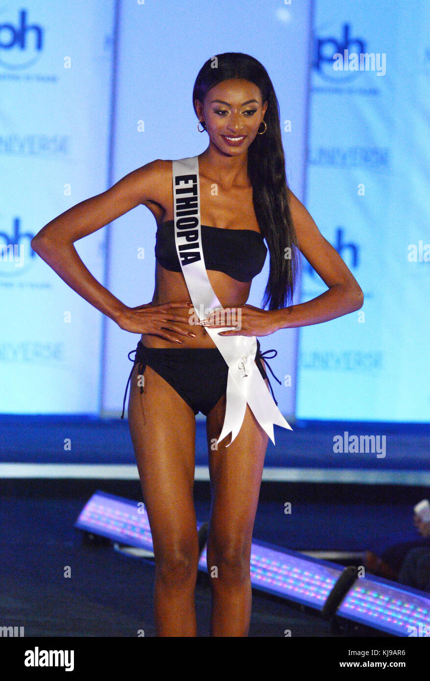 Las Vegas, Nevada, USA. 22nd Nov, 2017. Miss Universe Ethiopia Stock