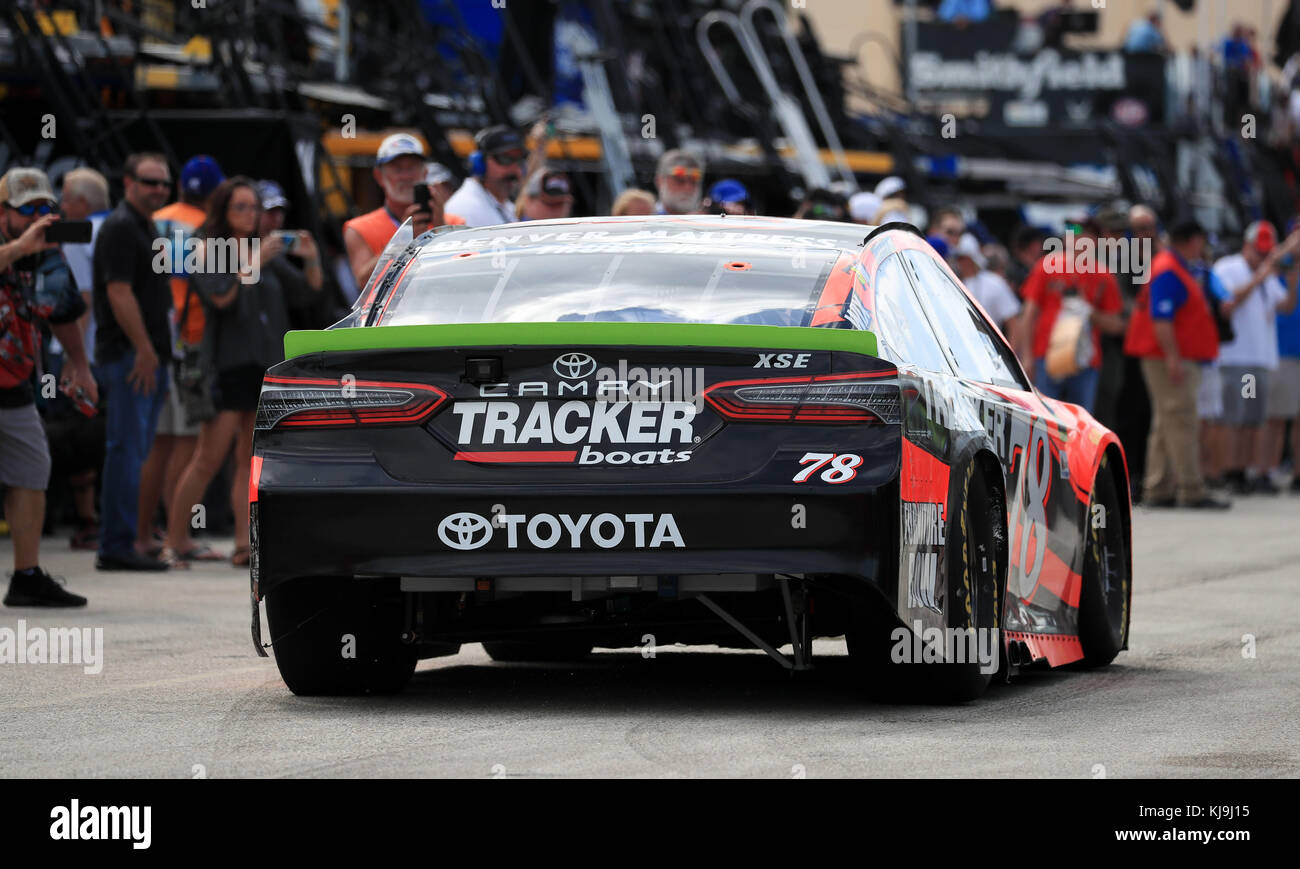 Homestead Fla Usa 18th Nov 2017 Martin Truex Jr Driver Of