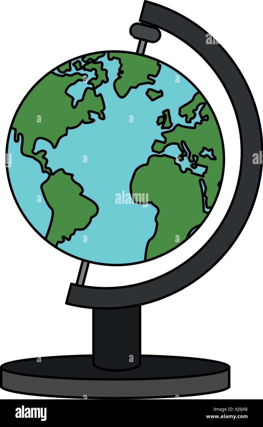 School world globe Stock Vector Image & Art - Alamy