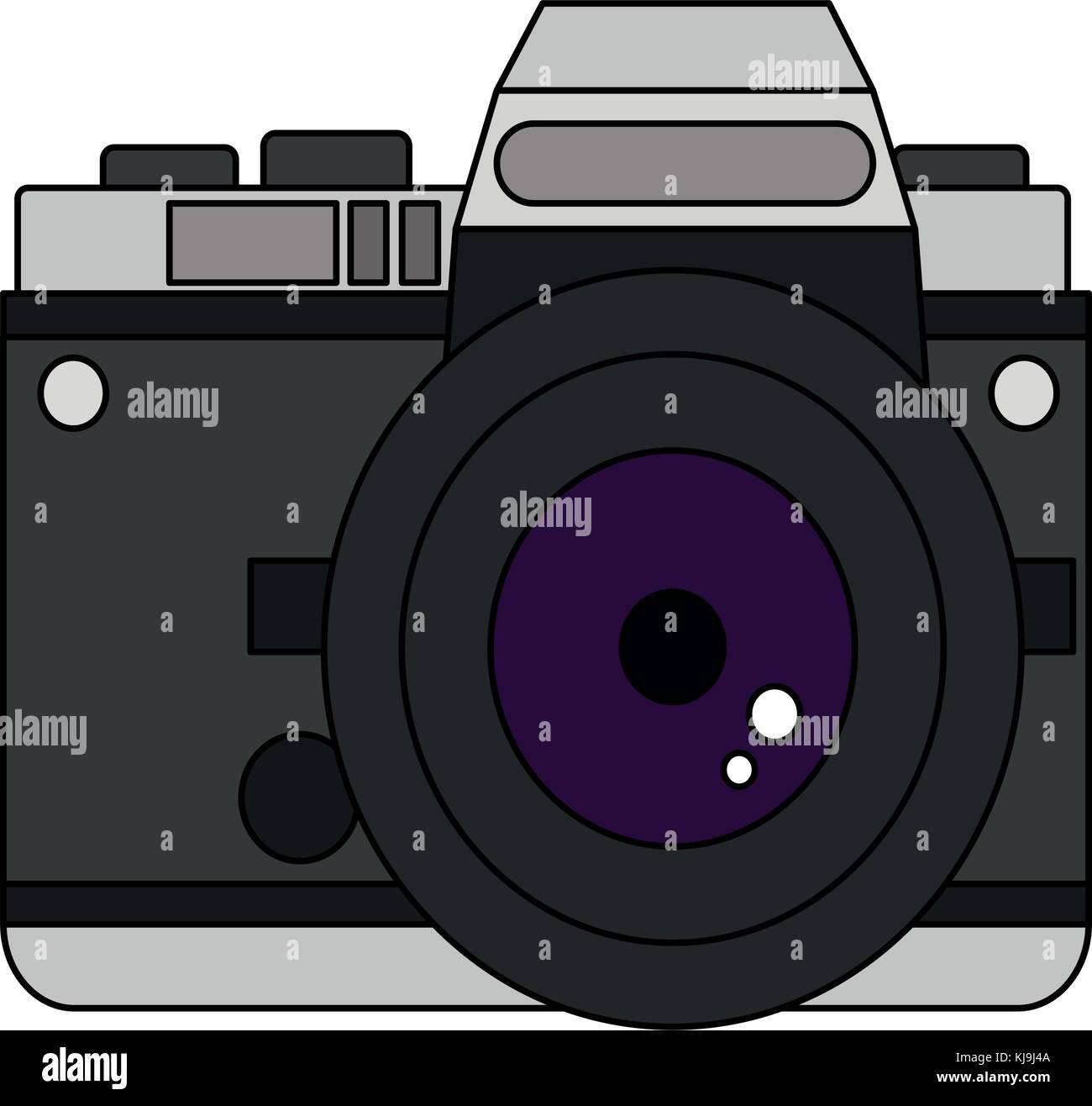 Photographic camera isolated Stock Vector Image & Art - Alamy