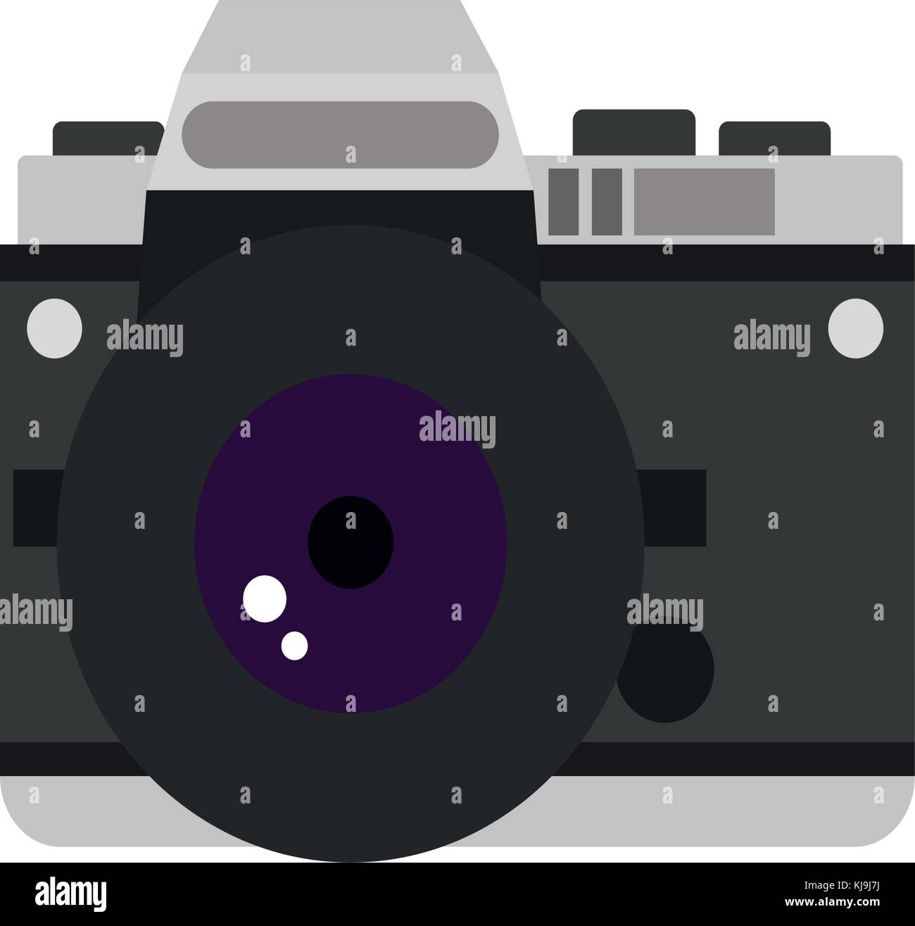 Photographic camera isolated Stock Vector Image & Art - Alamy