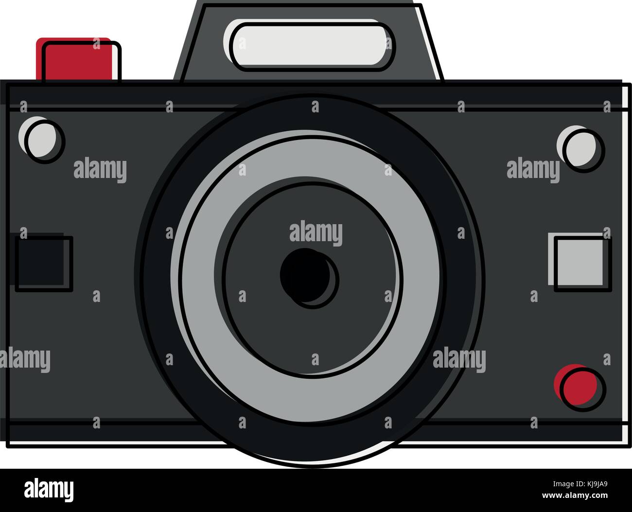Photographic camera isolated Stock Vector Image & Art - Alamy